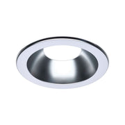 Satco 6" Round Commercial DL Trim, Clear Finish
