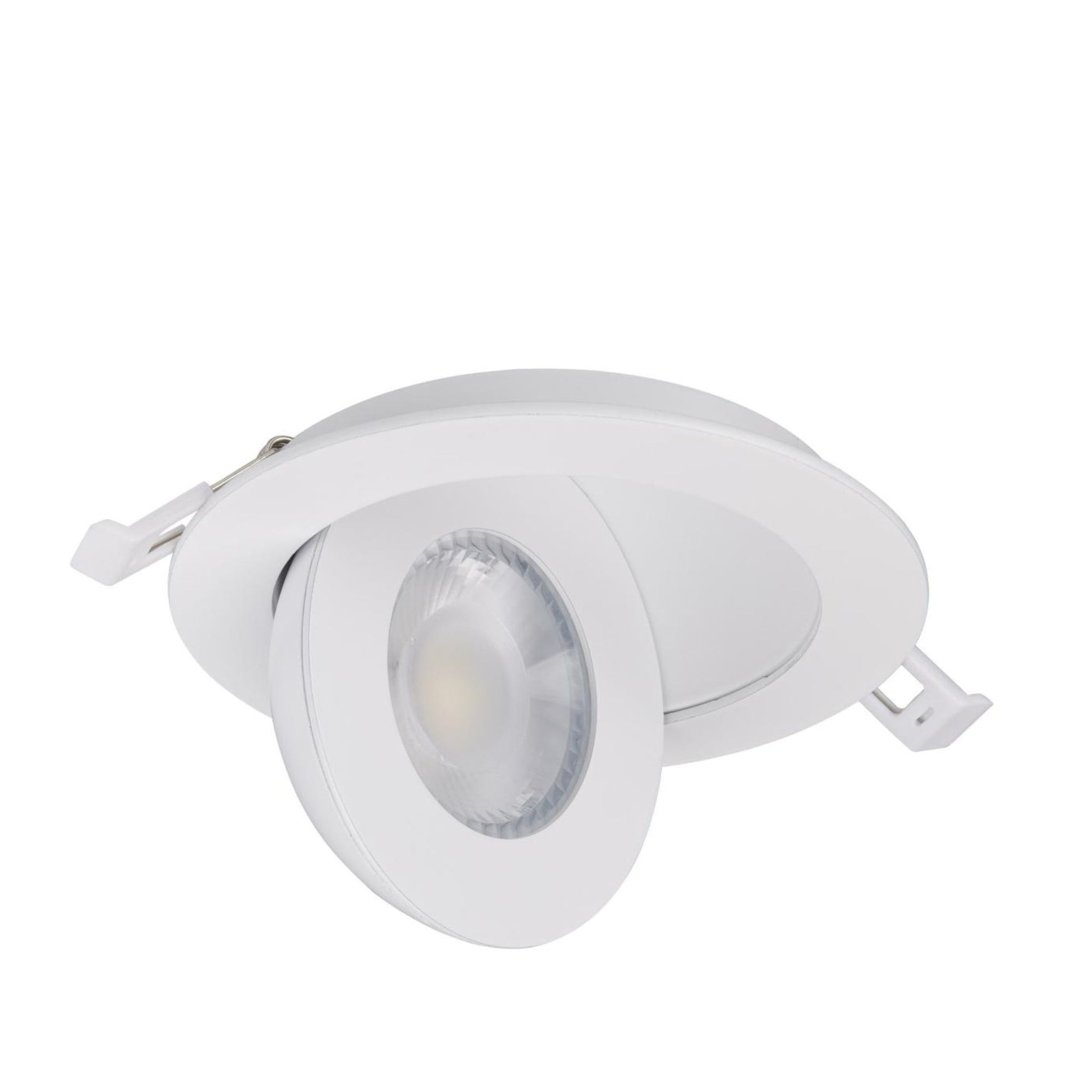 SATCO|NUVO - Starfish 4" Smart Gimbal LED Recessed Light, 750lm, RGB, 120-277V, White | Bees Lighting