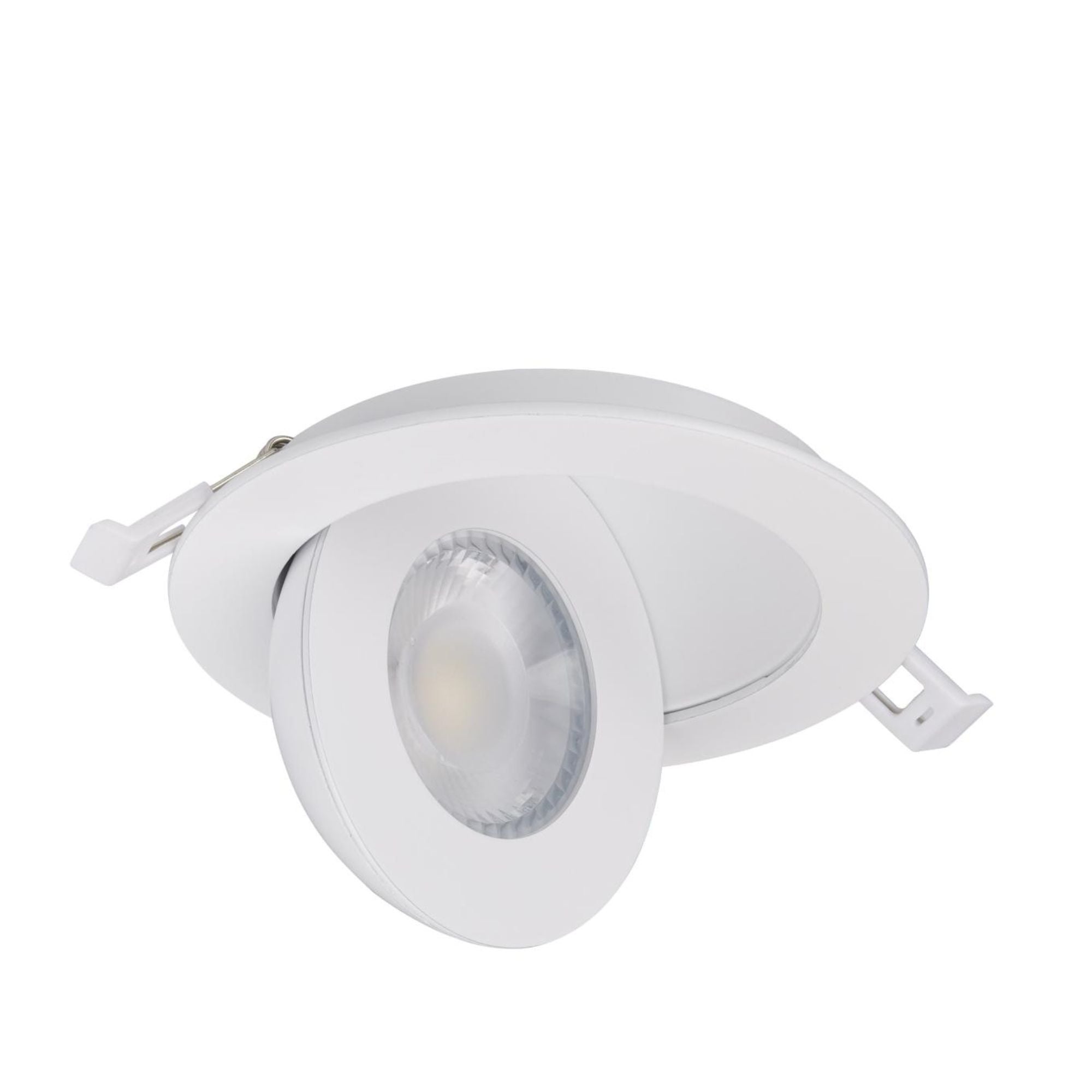 SATCO|NUVO - Starfish 4" Smart Gimbal LED Recessed Light, 750lm, RGB, 120-277V, White | Bees Lighting