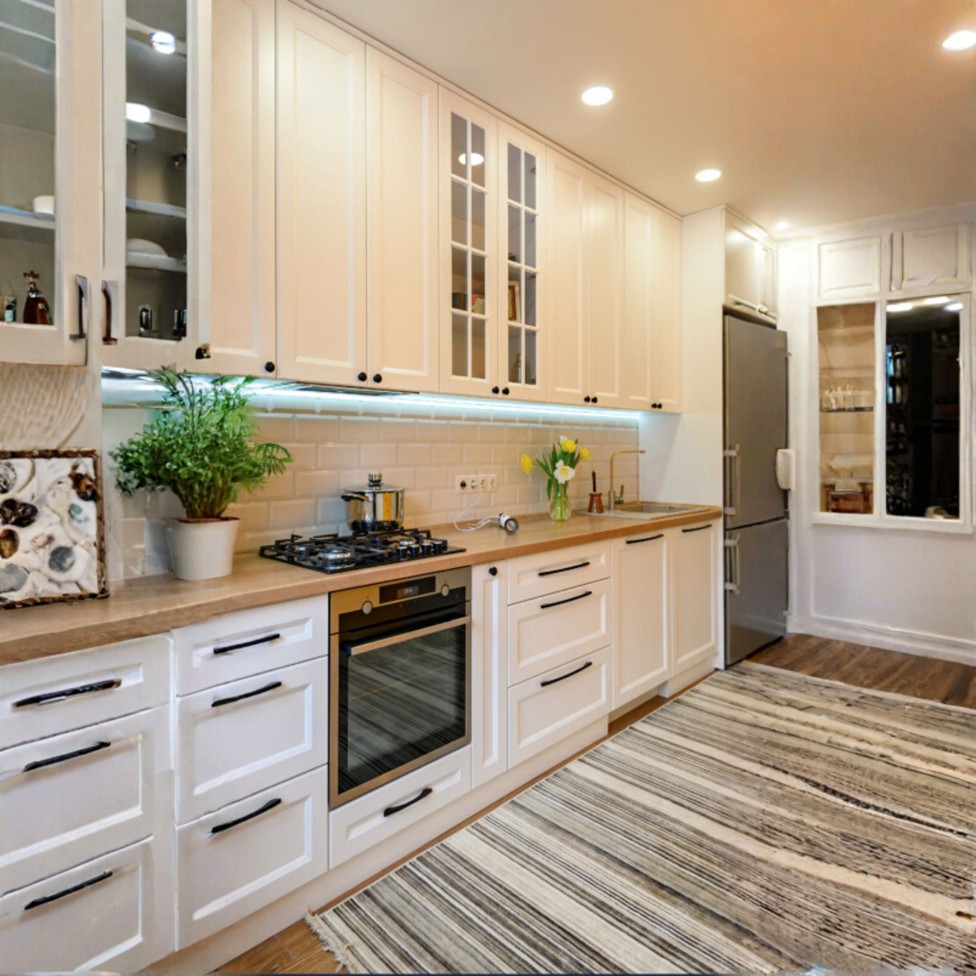 SATCO|NUVO - Starfish 4" Smart Gimbal LED Recessed Light, 750lm, RGB, 120-277V, White | Bees Lighting