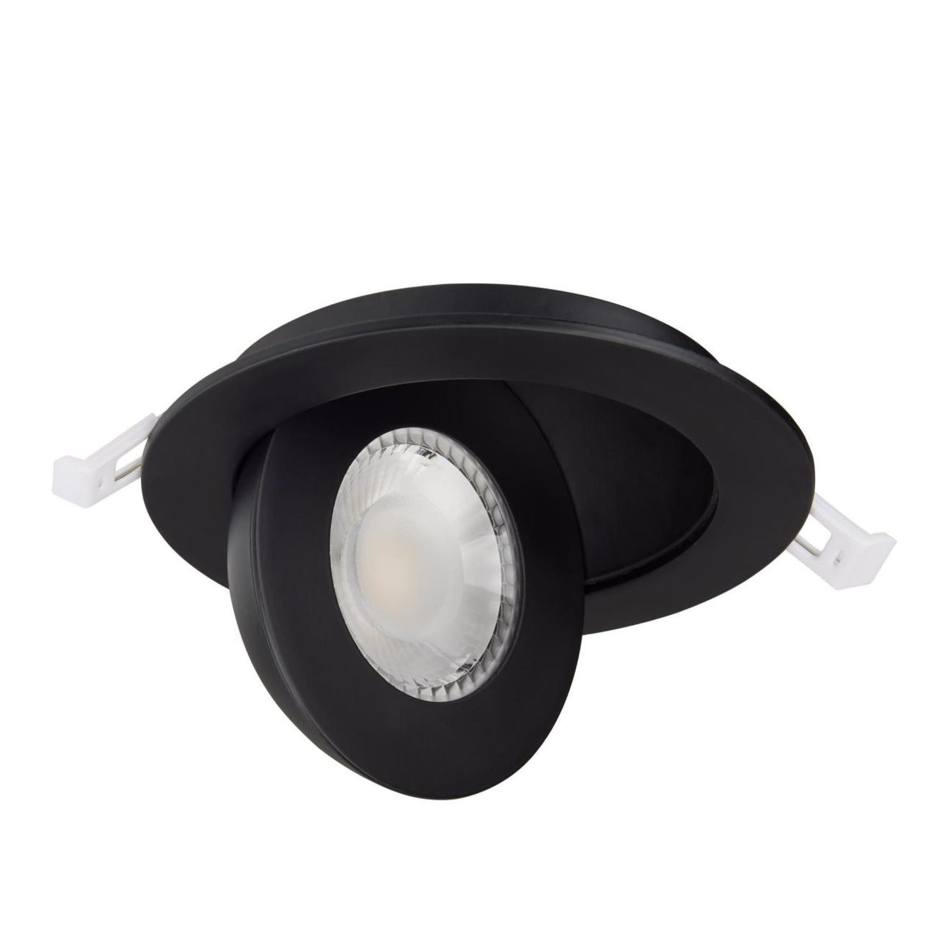 SATCO|NUVO - Starfish 4" Smart Gimbal LED Recessed Light, 750lm, RGB, 120-277V, Black | Bees Lighting