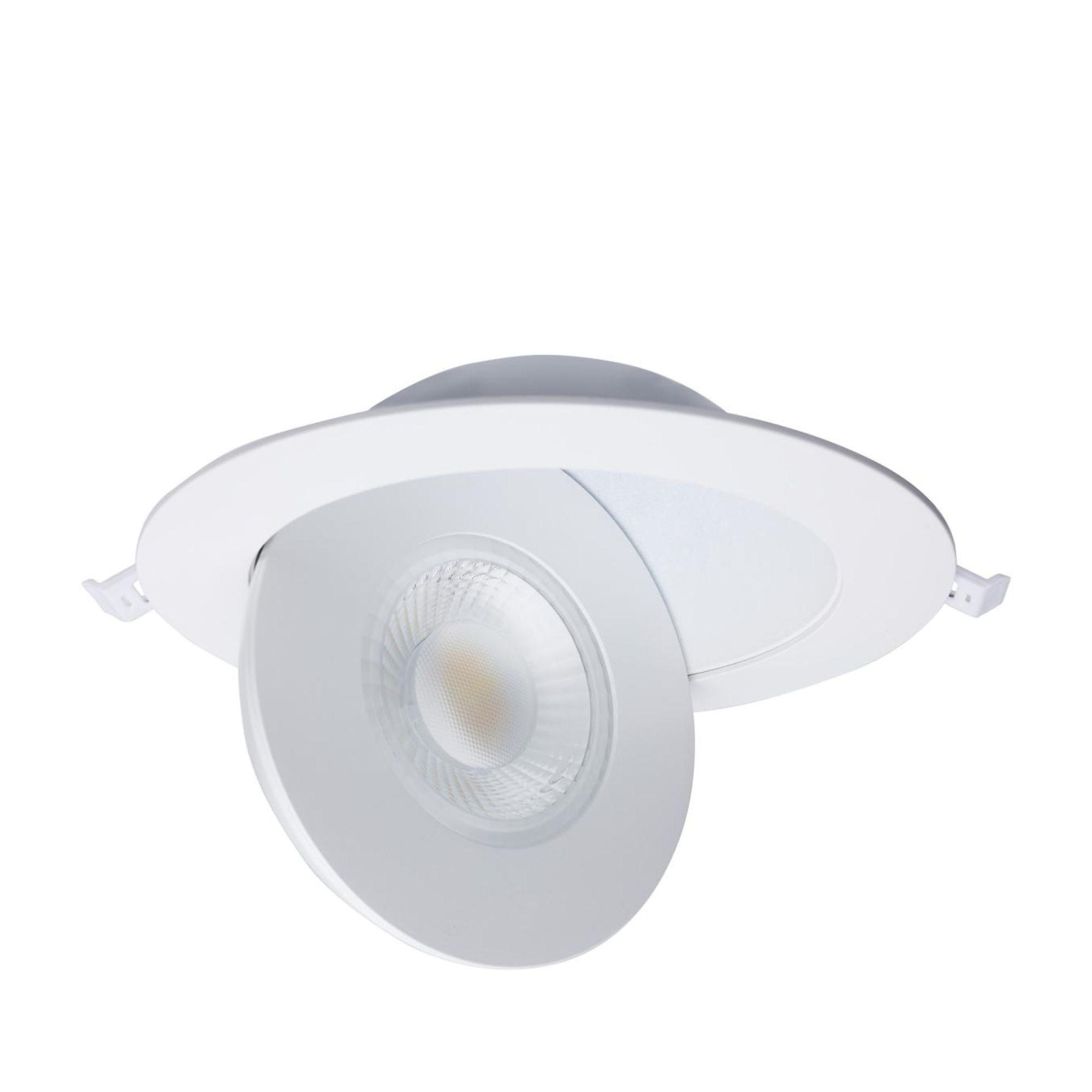 Elena 22-Inch LED Under Cabinet Light with USB Charging Ports, White