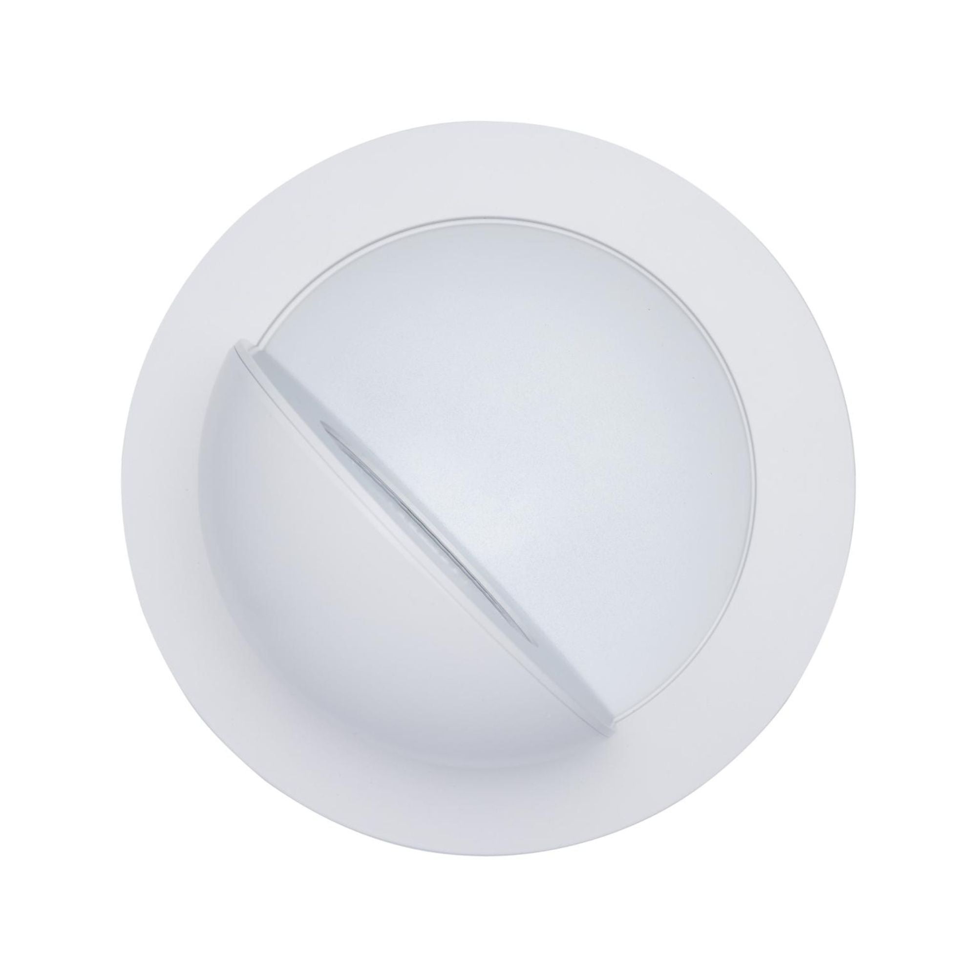 Elena 22-Inch LED Under Cabinet Light with USB Charging Ports, White