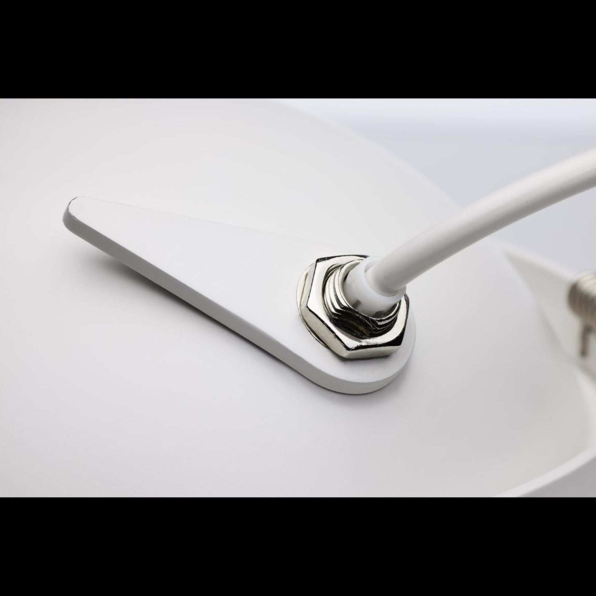 Elena 22-Inch LED Under Cabinet Light with USB Charging Ports, White