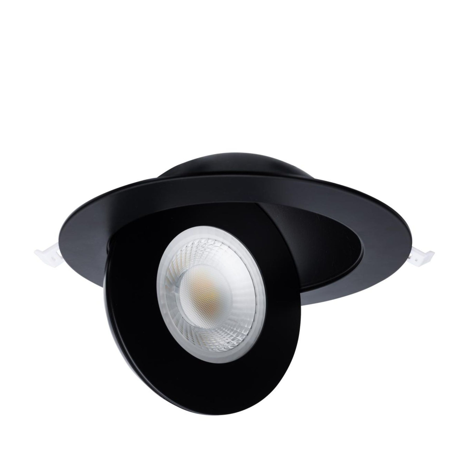 SATCO|NUVO - Starfish 6" Smart Gimbal LED Recessed Light, 1250lm, RGB, 120-277V, Black | Bees Lighting