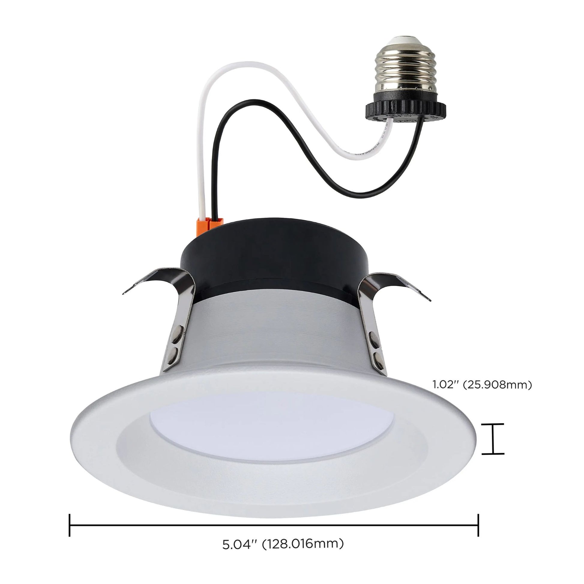 SATCO|NUVO - Starfish 4" LED Smart Retrofit Downlight, 8W, 650lm, RGB, Round Smooth Trim | Bees Lighting