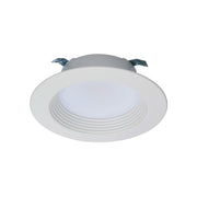 4" Retrofit LED Can Light, 7W, 600 Lm, 5-CCT, White Baffle Trim - Bees Lighting
