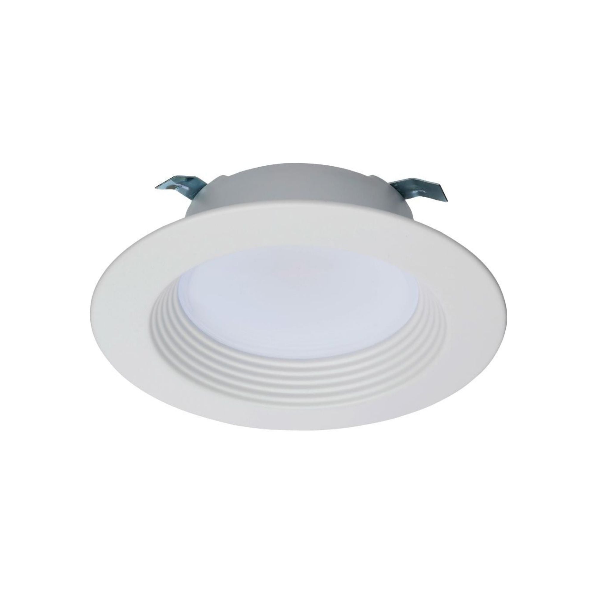 4" Retrofit LED Can Light, 7W, 600 Lm, 5-CCT, White Baffle Trim
