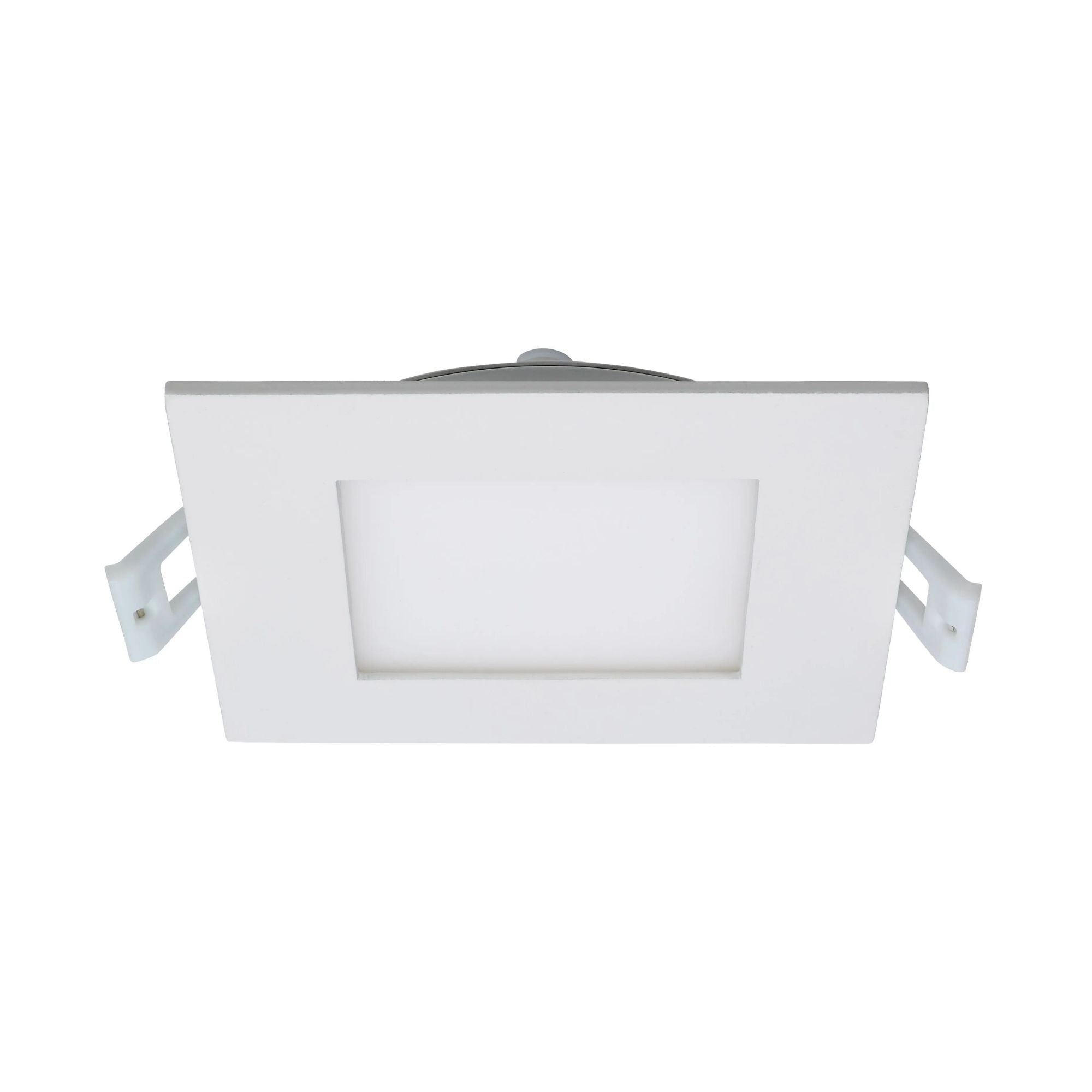 Slim Fit 4" Square Canless LED Recessed Light, 850lm, 5CCT, White