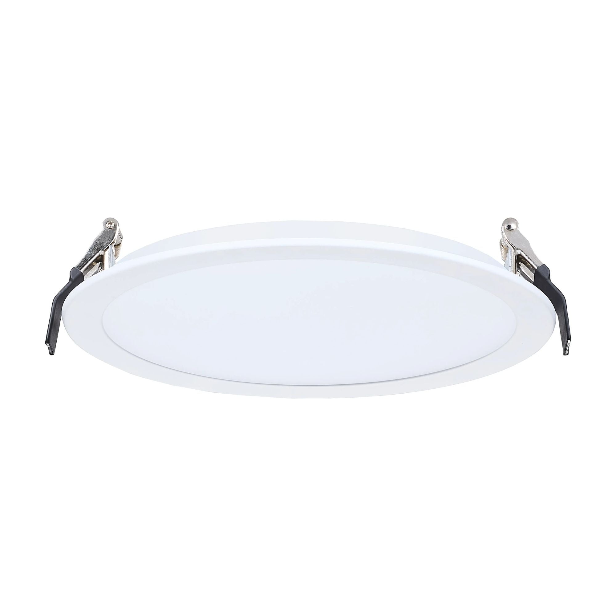 Slim Fit 8" Round Canless LED Recessed Light, 2000lm, 5CCT, 120-277V, White