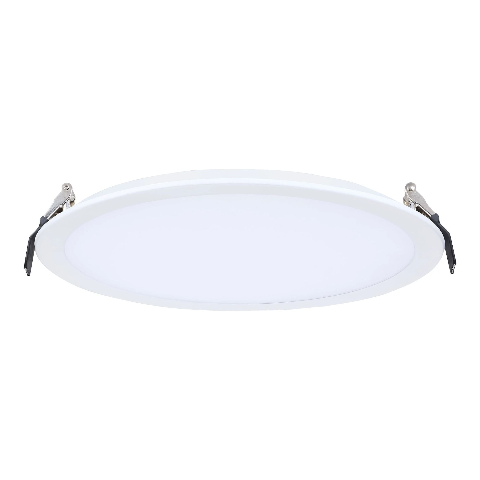 Slim Fit 10" Round Canless LED Recessed Light, 3000lm, 5CCT, 120-277V, White