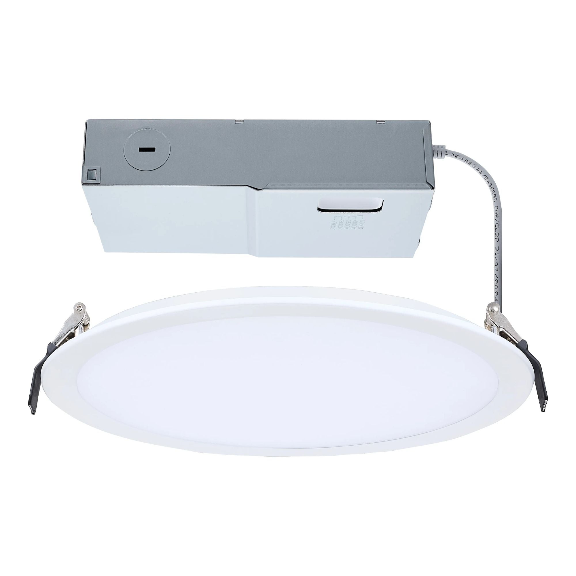 Slim Fit 10" Round Canless LED Recessed Light, 3000lm, 5CCT, 120-277V, White