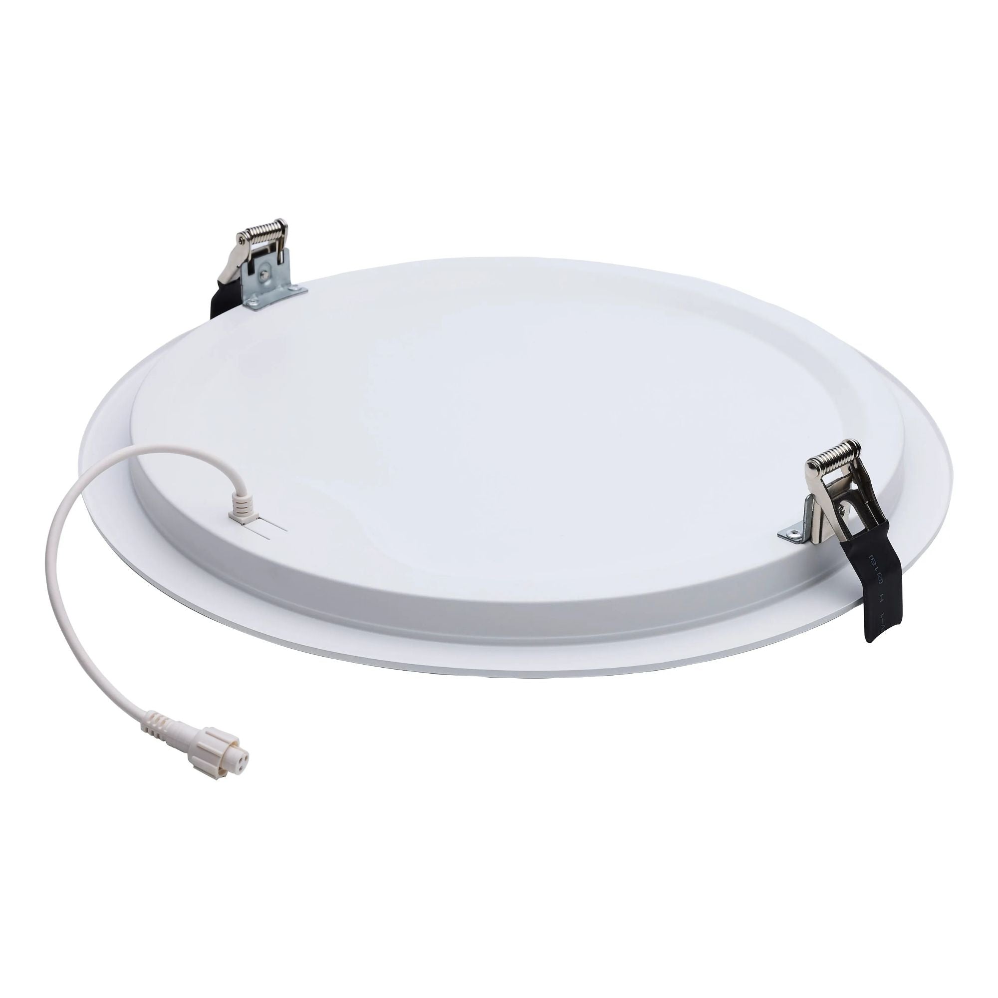 Slim Fit 12" Round Canless LED Recessed Light, 4000lm, 5CCT, 120-277V, White
