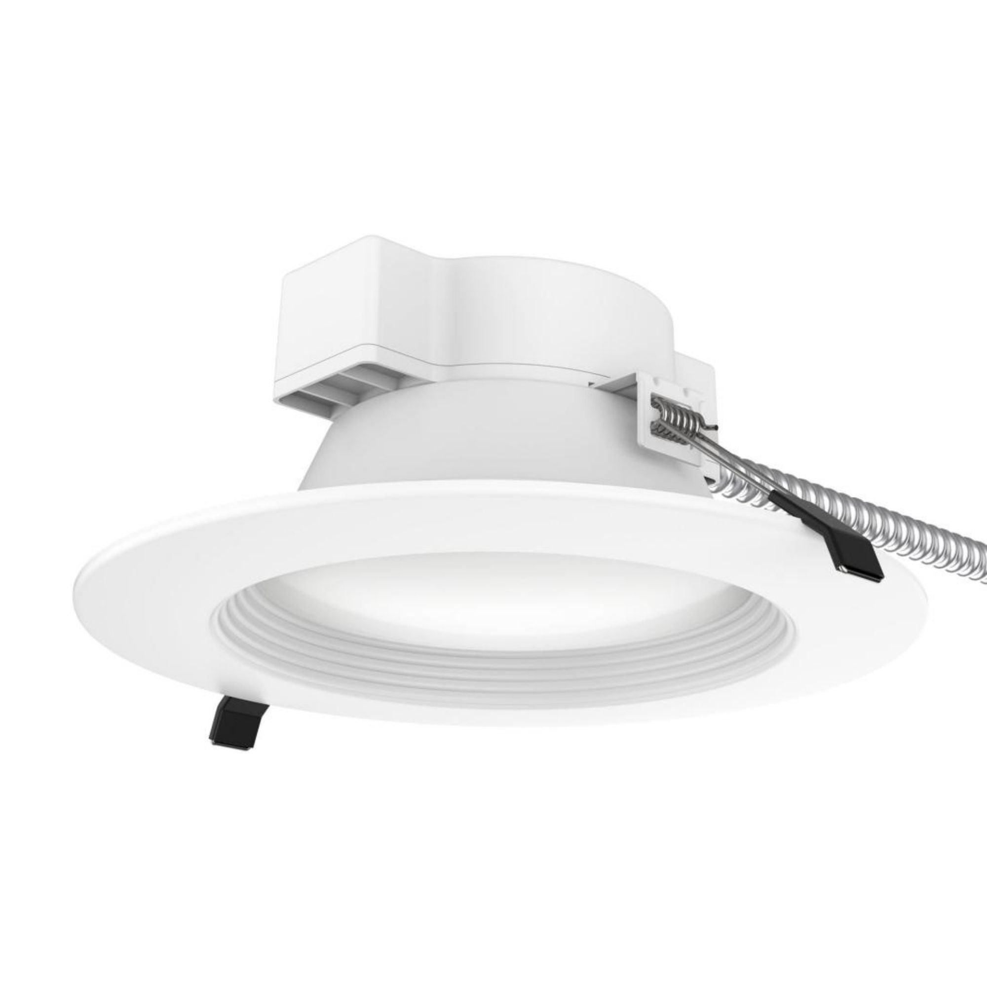 8" Commercial LED Downlight, 22W, 2200 Lm, 5-CCT, Baffle Trim, 120-277V