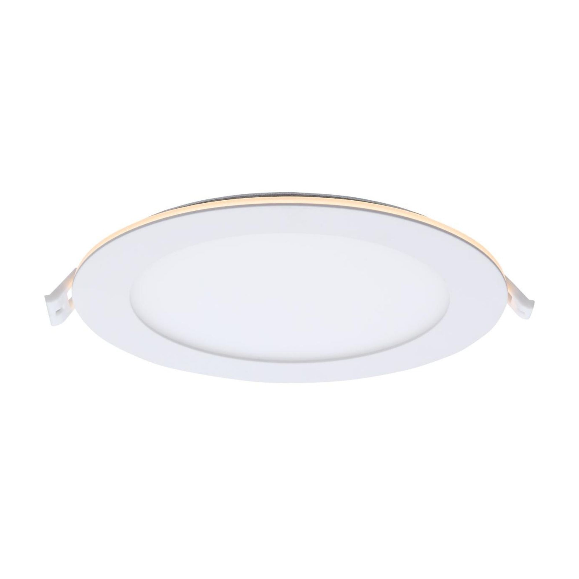 6" LED Downlight with Night Light, 1000 Lm, Selectable CCT, White Round Trim