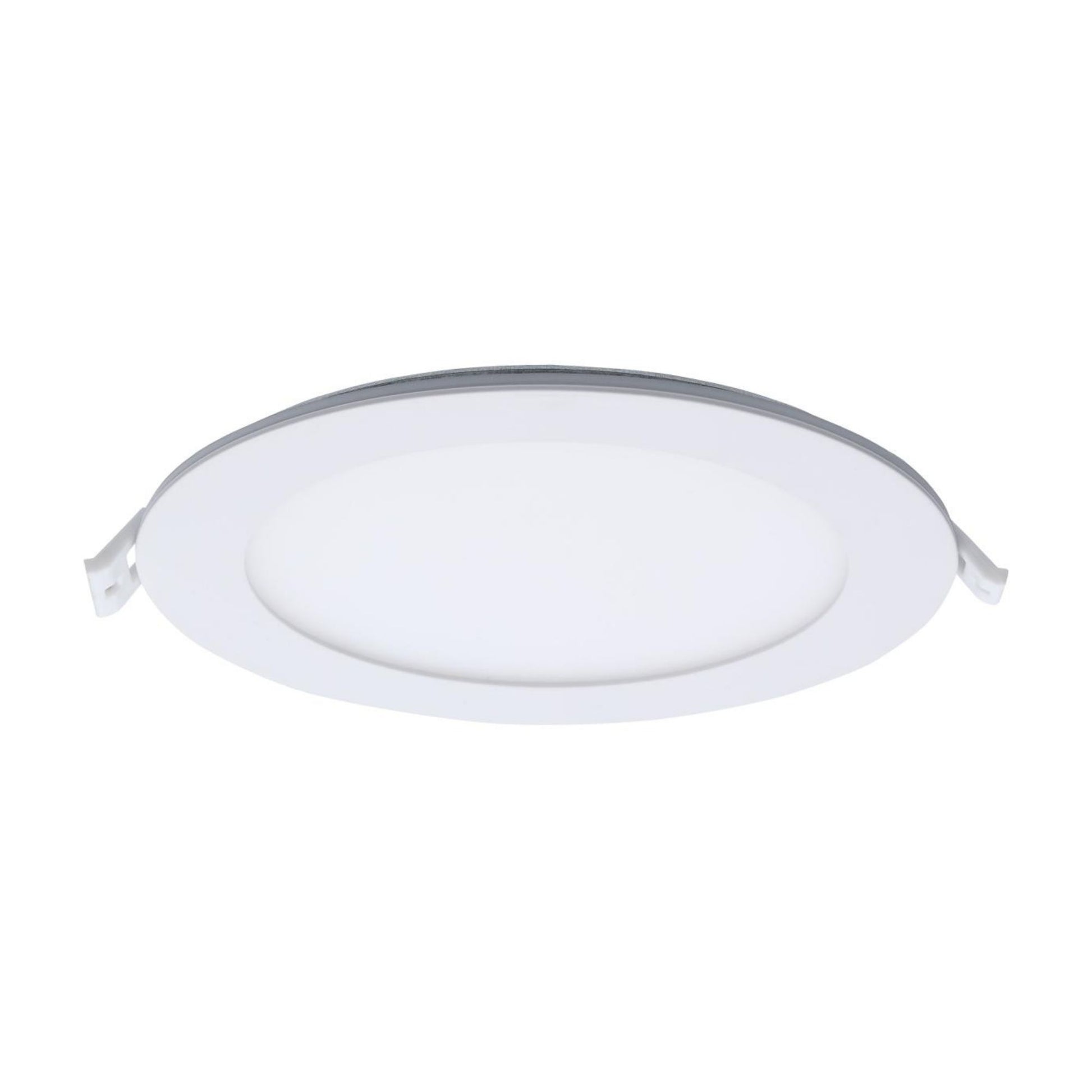 6" LED Downlight with Night Light, 1000 Lm, Selectable CCT, White Round Trim - Bees Lighting