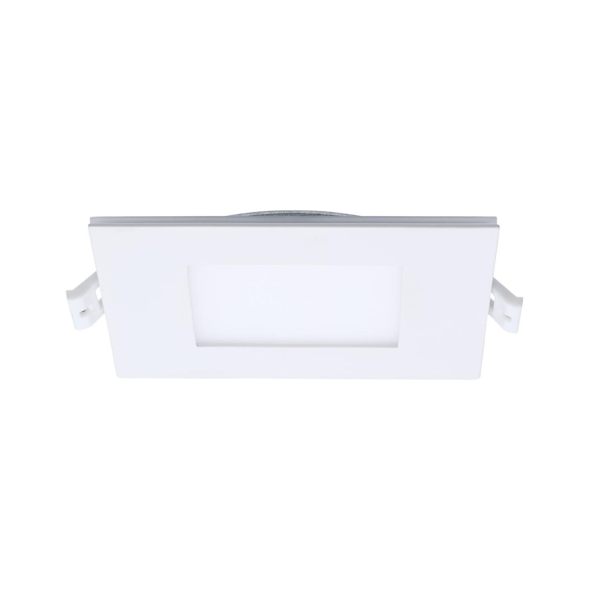 4" LED Downlight with Night Light, 760 Lm, Selectable CCT, White Square Trim - Bees Lighting