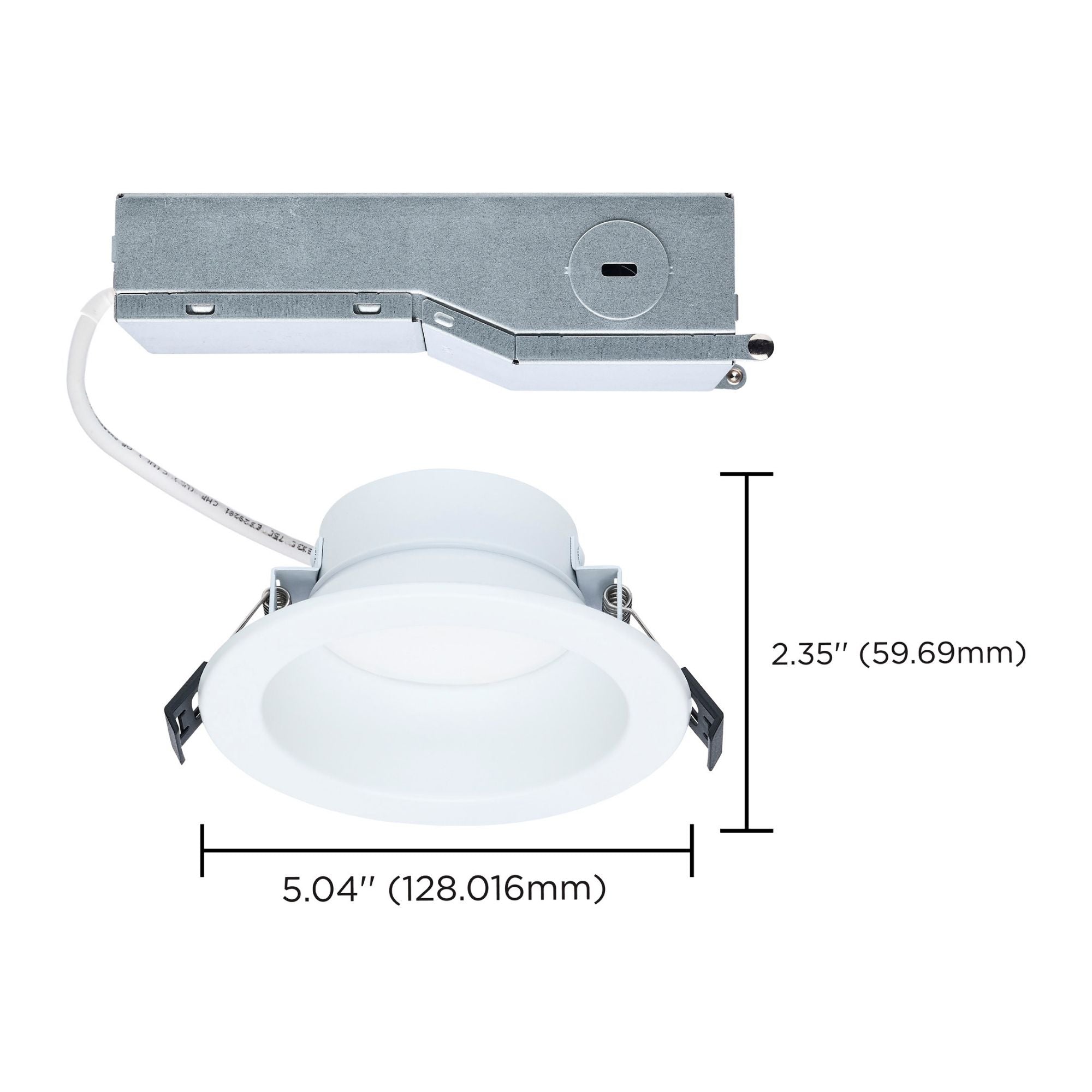 Satco S13510 4 in. Commercial Downlight Retrofit 12W 1100 Lumens Selectable CCT Wet Rated