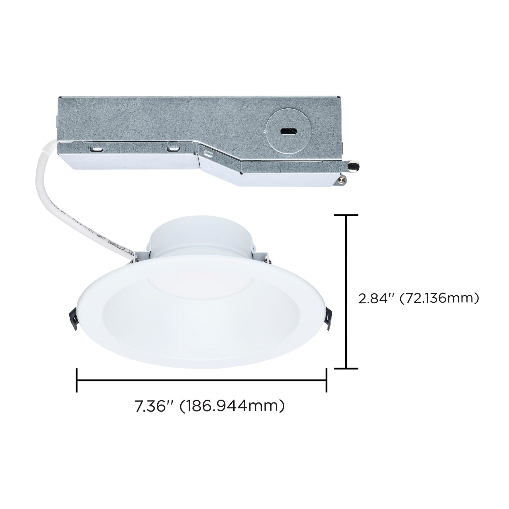 Satco Commercial S13511 6 in. Round Downlight 24W Selectable CCT Wet Rated