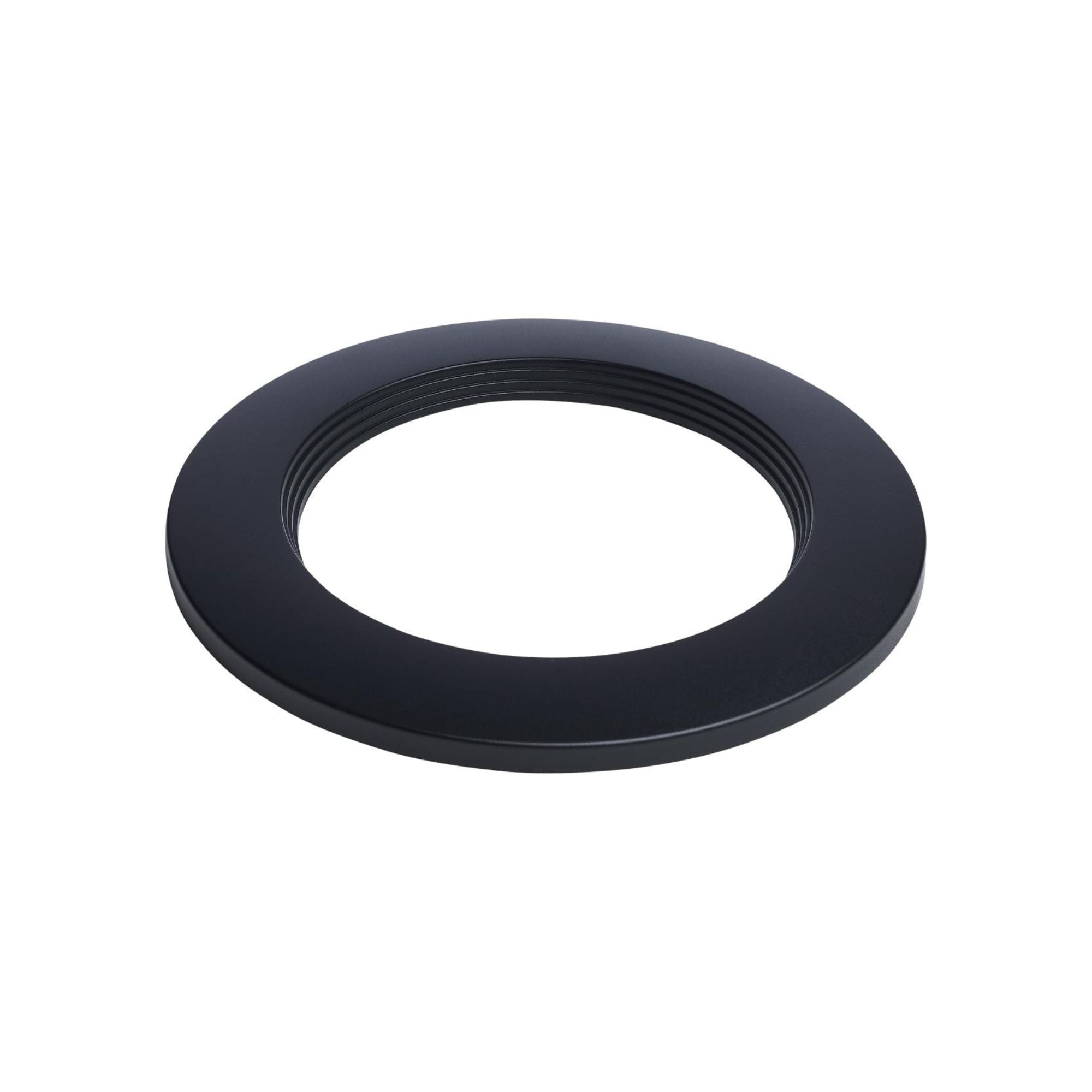 Satco 4" Regressed Wafer Downlight Retrofit Trim, Matte Black Finish