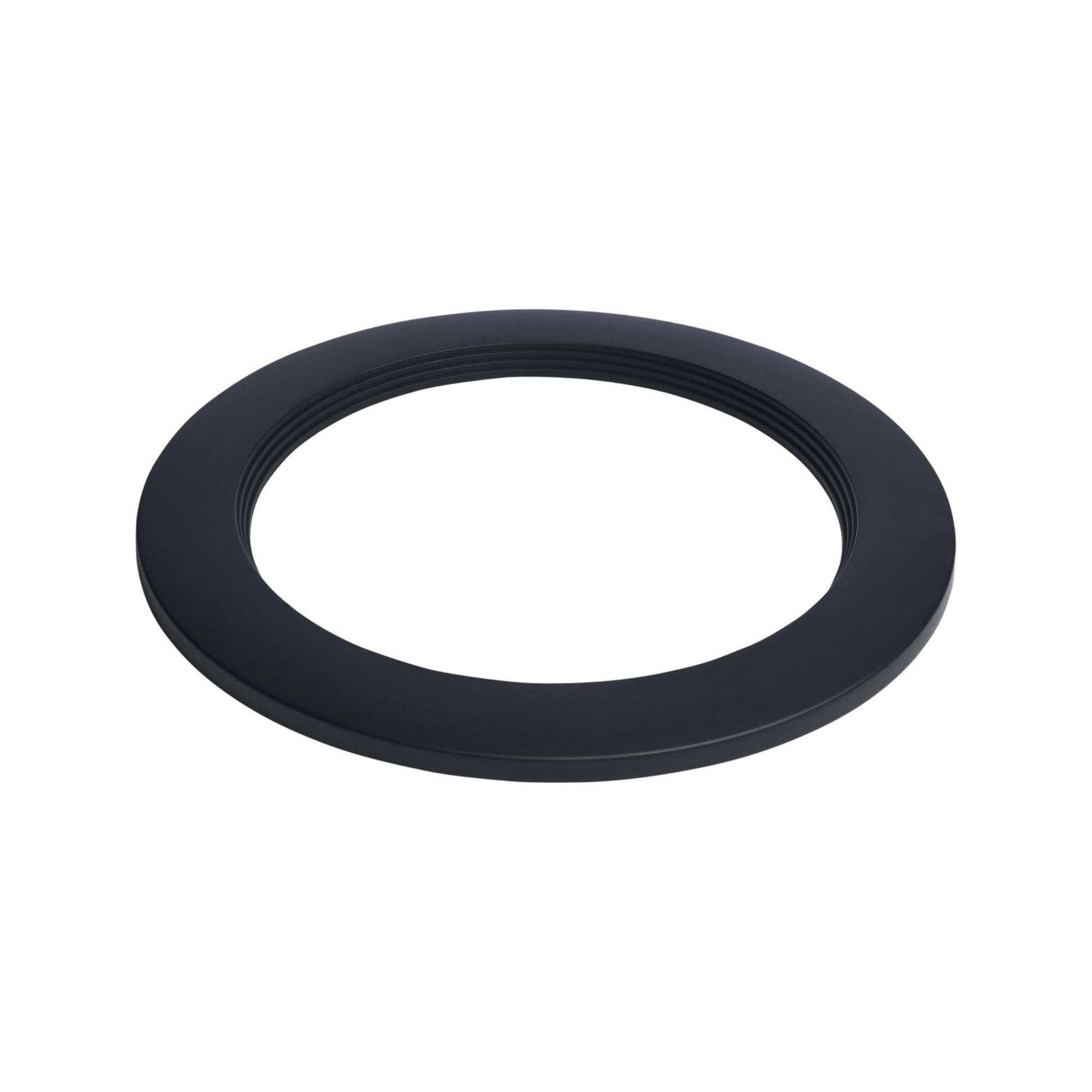 Satco 6" Regressed Wafer Downlight Retrofit Trim, Matte Black Finish