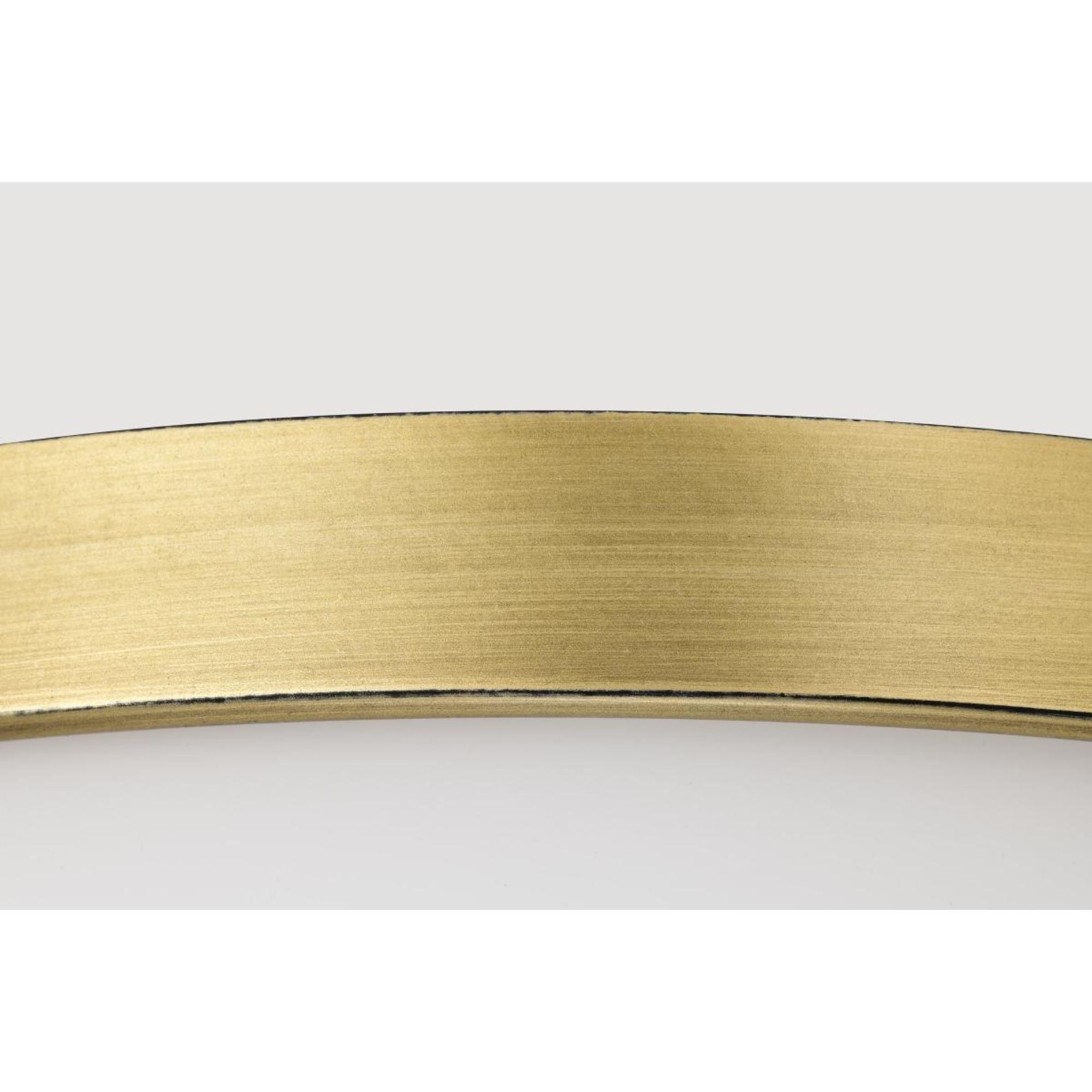 Roselle 15" Flush Mount, Natural Brass Finish
