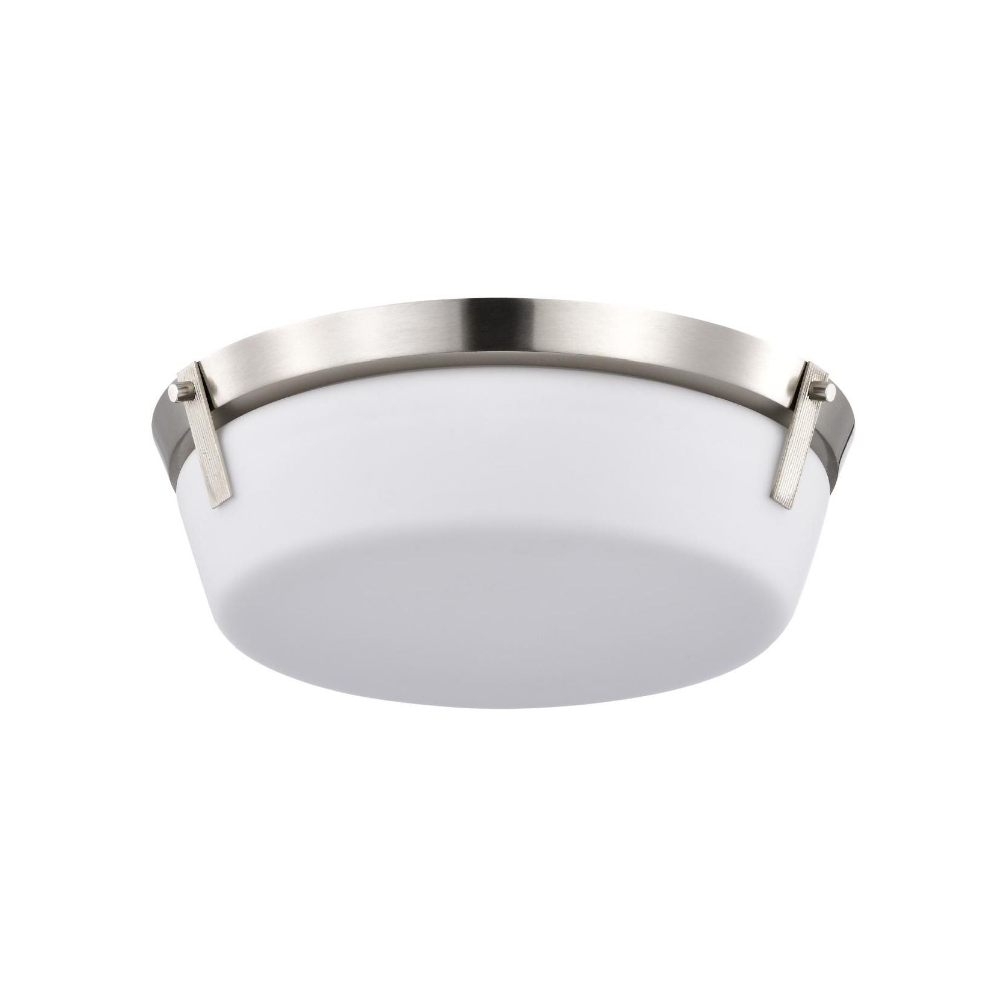 Rowen 15" 3 lights Flush Mount, Brushed Nickel Finish