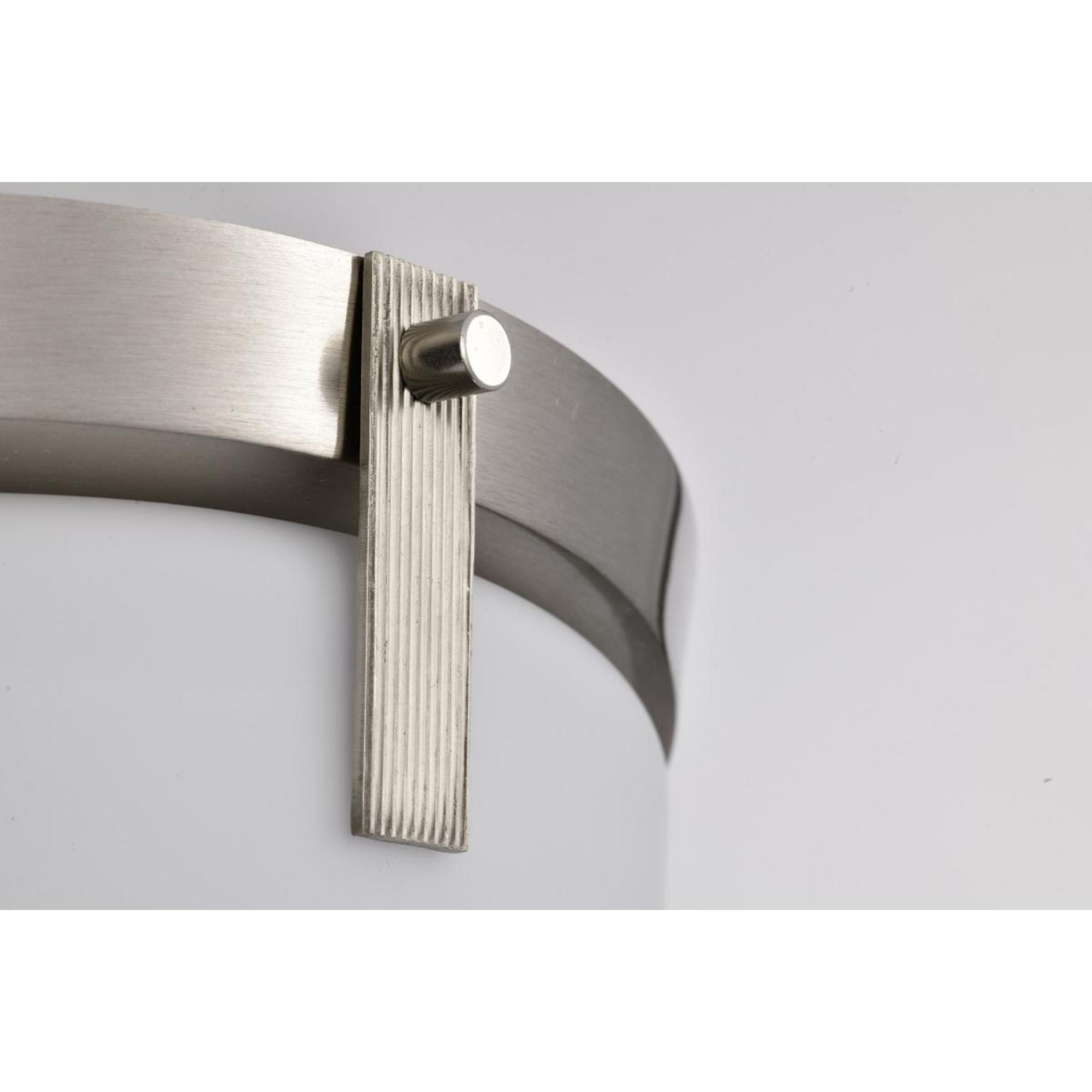 Rowen 15" 3 lights Flush Mount, Brushed Nickel Finish