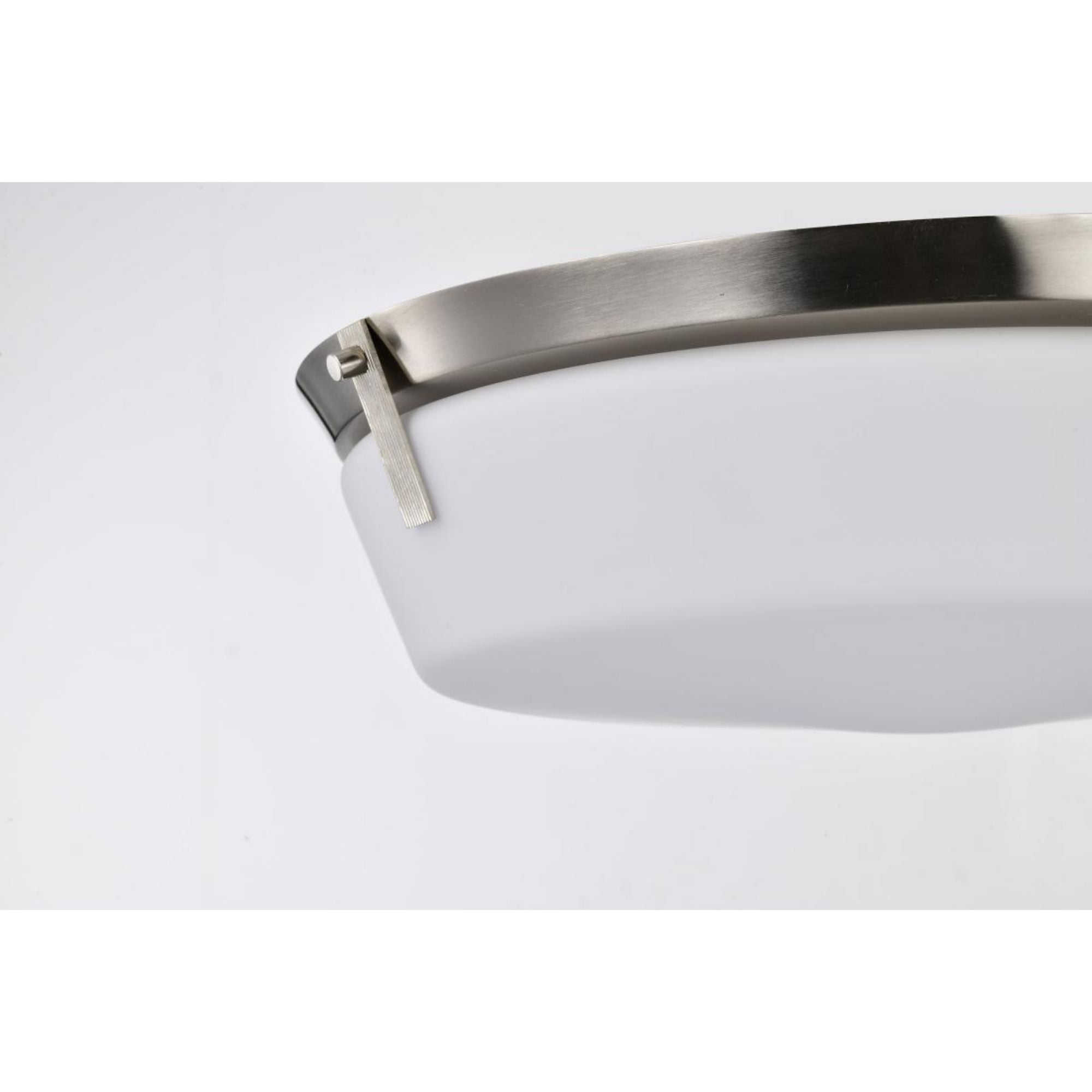 Rowen 19" 4 lights Flush Mount, Brushed Nickel Finish