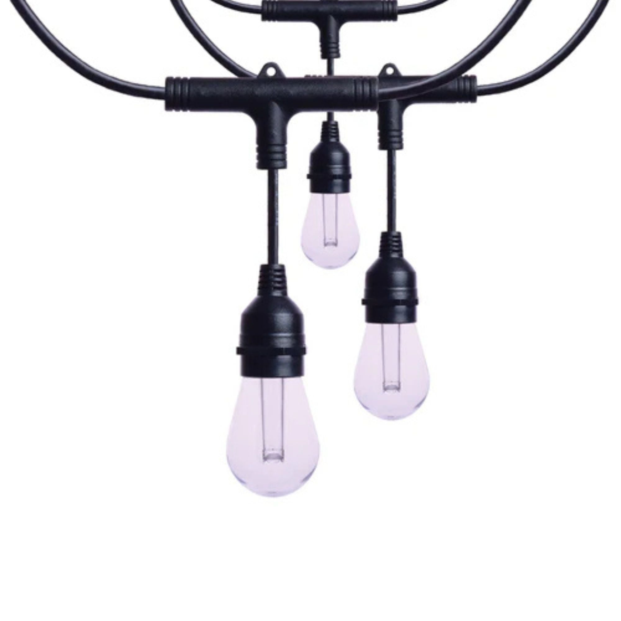 Starfish Smart 48ft LED String Light, 15-S14 Bulbs, RGB + Tunable White