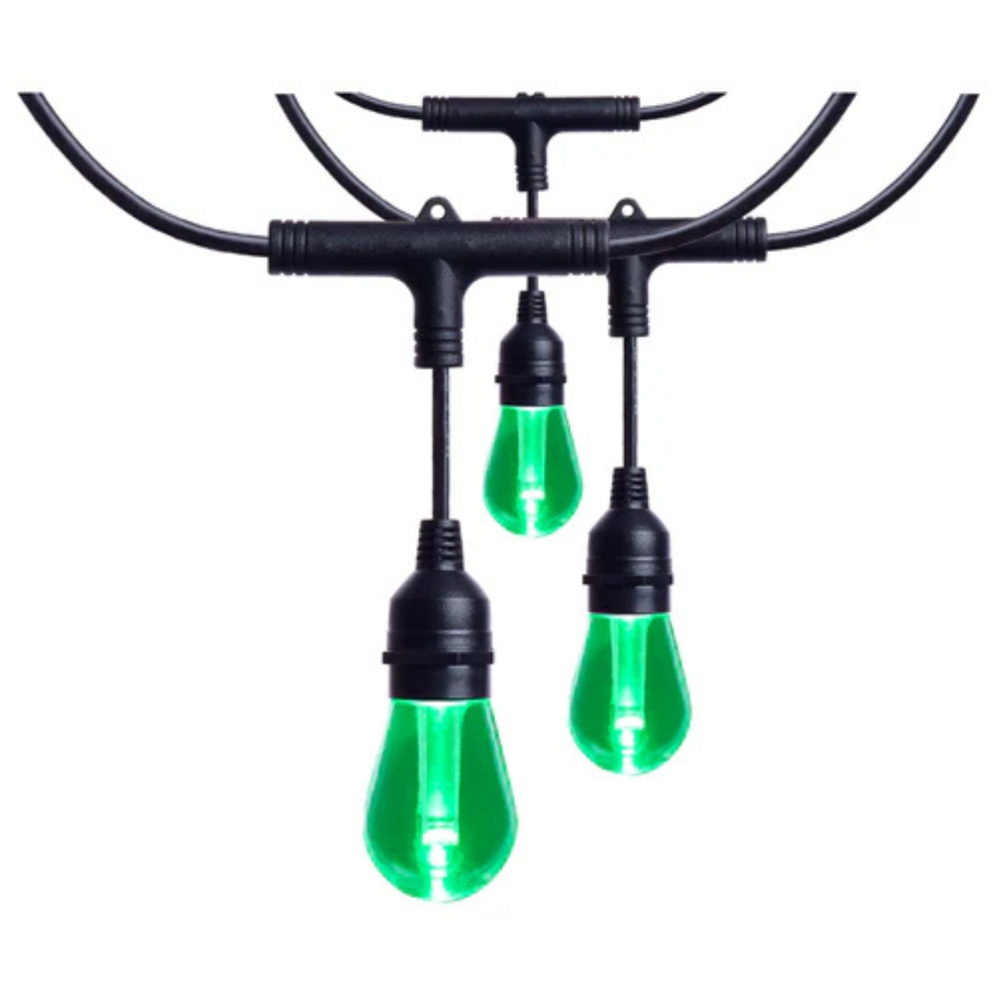 Starfish Smart 48ft LED String Light, 15-S14 Bulbs, RGB + Tunable White