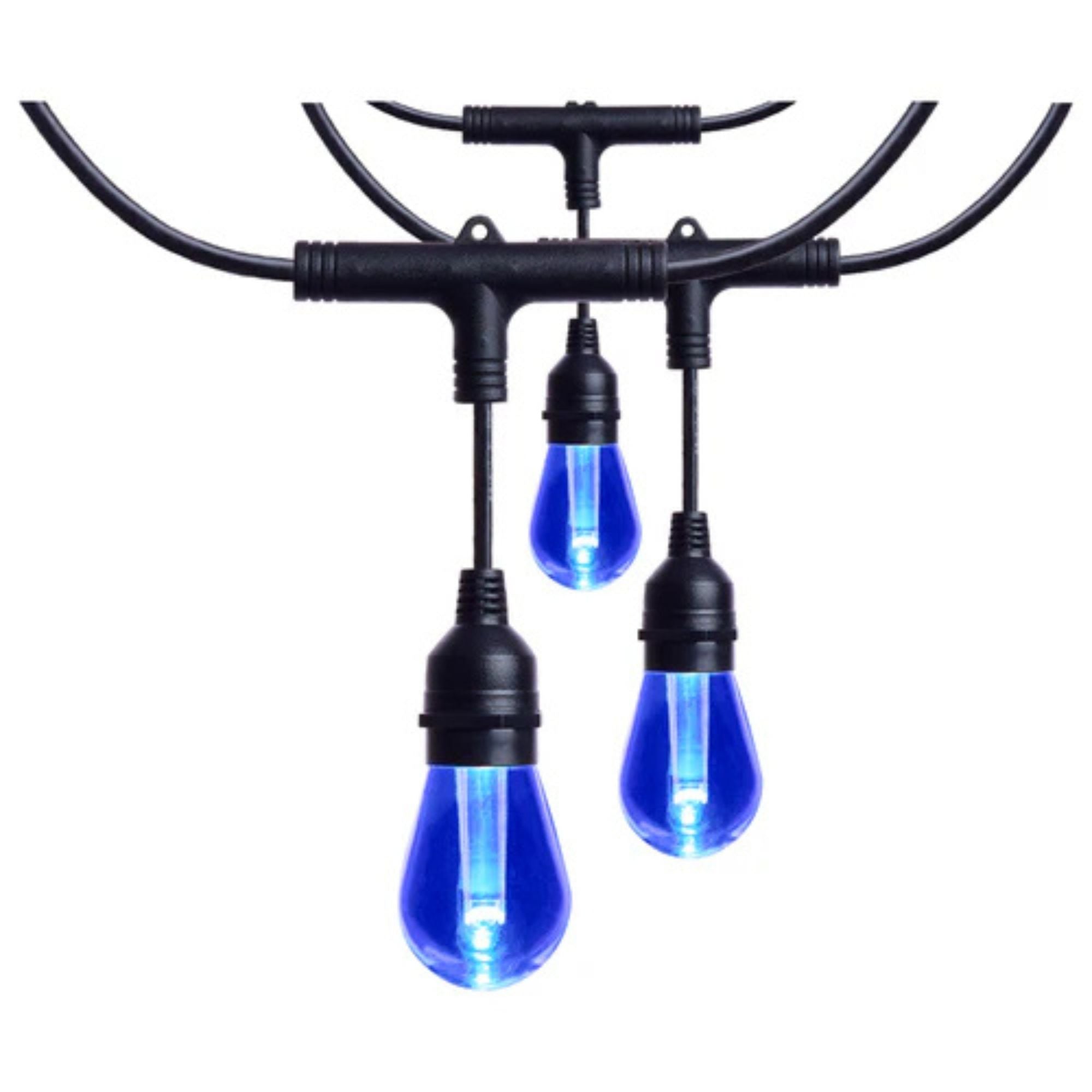 Starfish Smart 48ft LED String Light, 15-S14 Bulbs, RGB + Tunable White