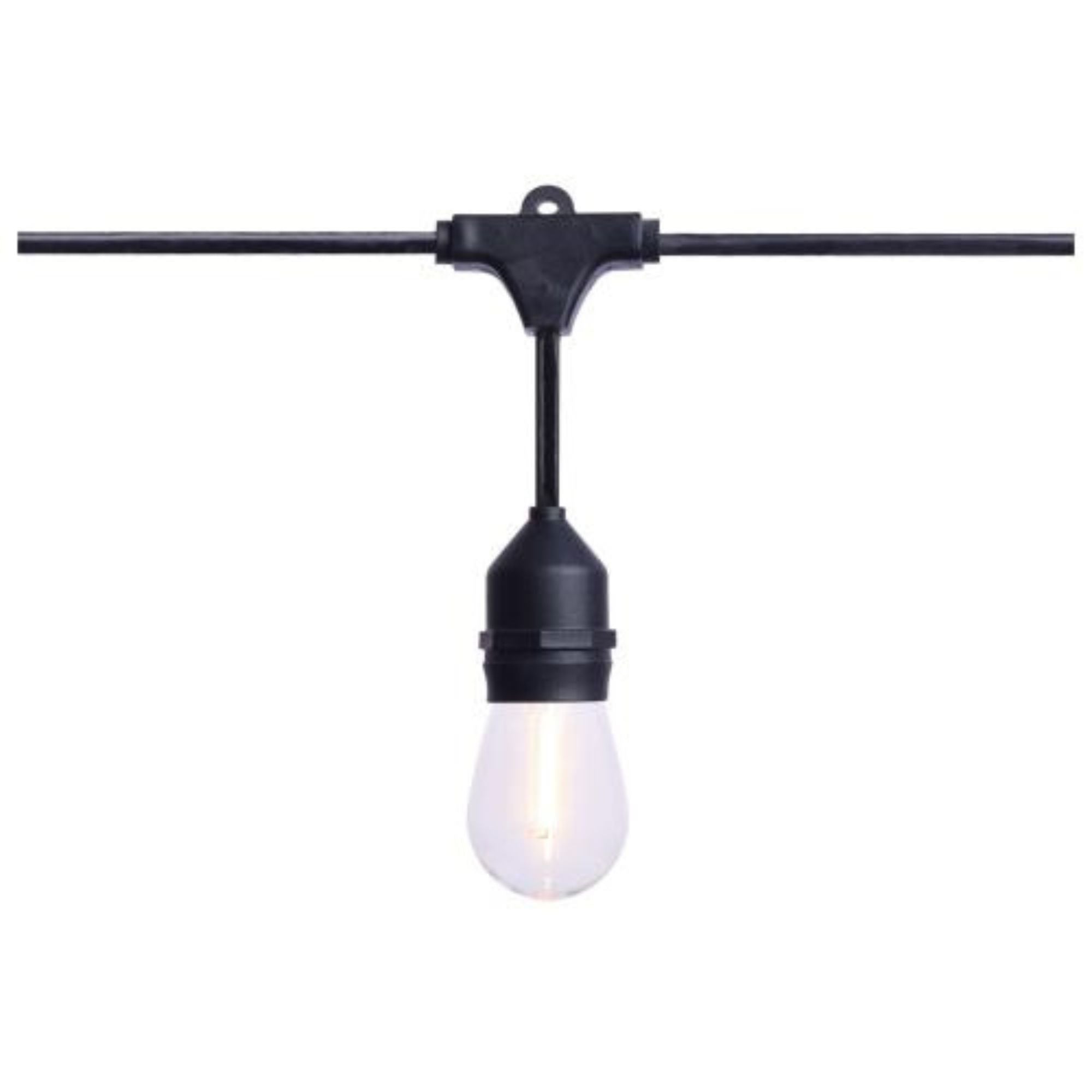 Indoor/Outdoor 60 Feet LED String Light, 24-S14 bulbs, 2200K