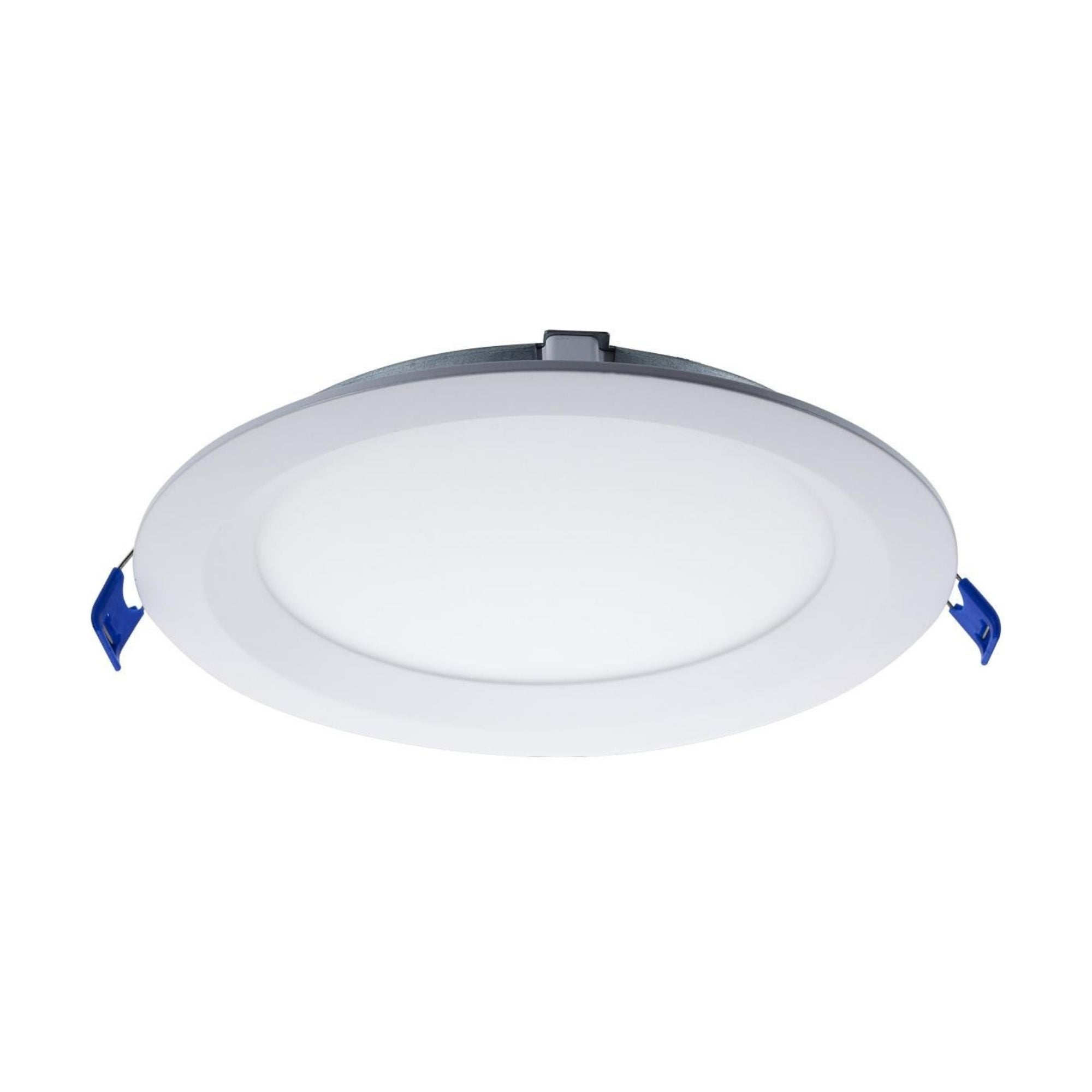 Slim Fit 6" Round Canless LED Recessed Light, 1100 Lm, 5-CCT, White Baffle Trim