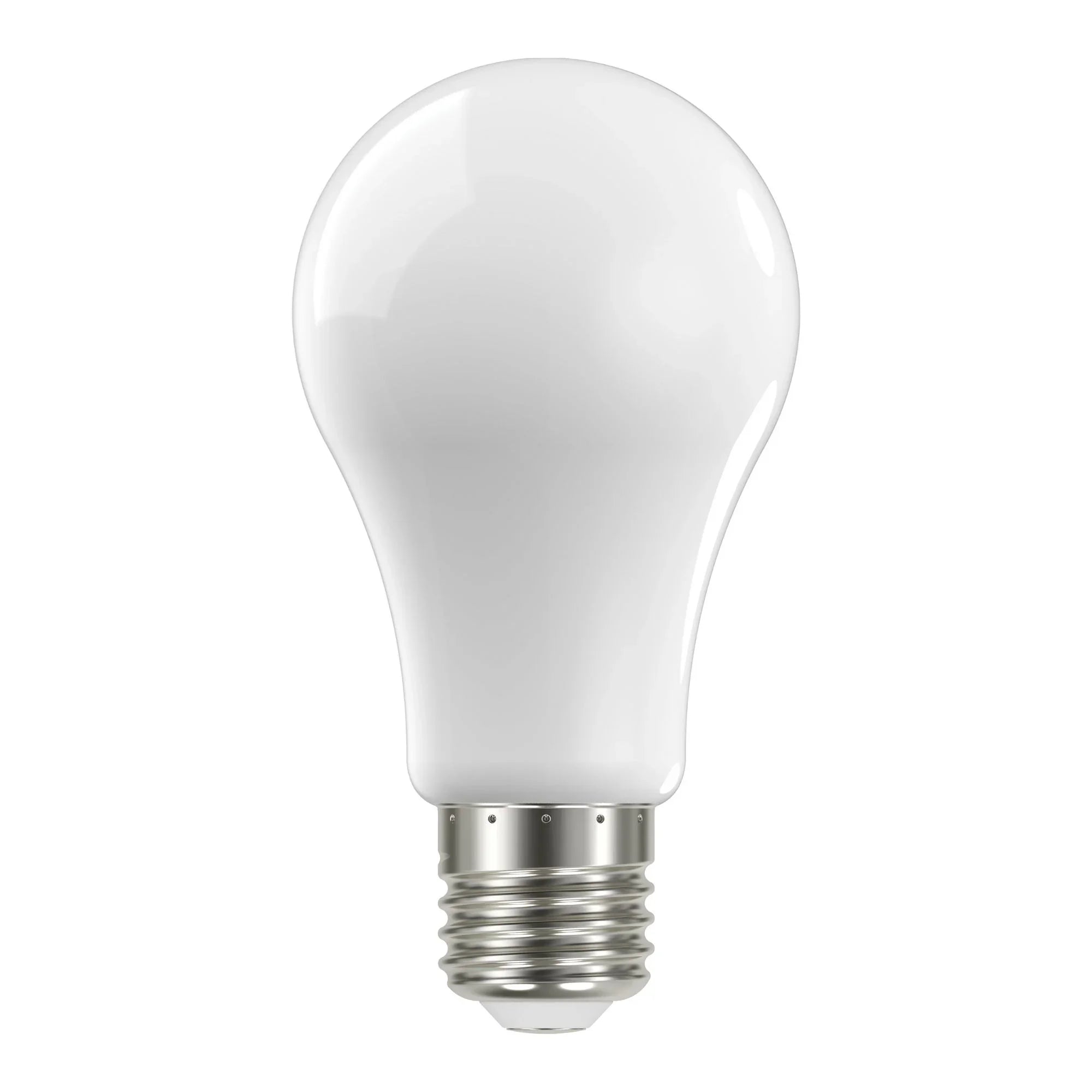 A19 LED Bulb, 100W Equivalent, 14 Watts, 1500 Lumens, 3000K, E26 Medium Base, Frosted, Pack of 4