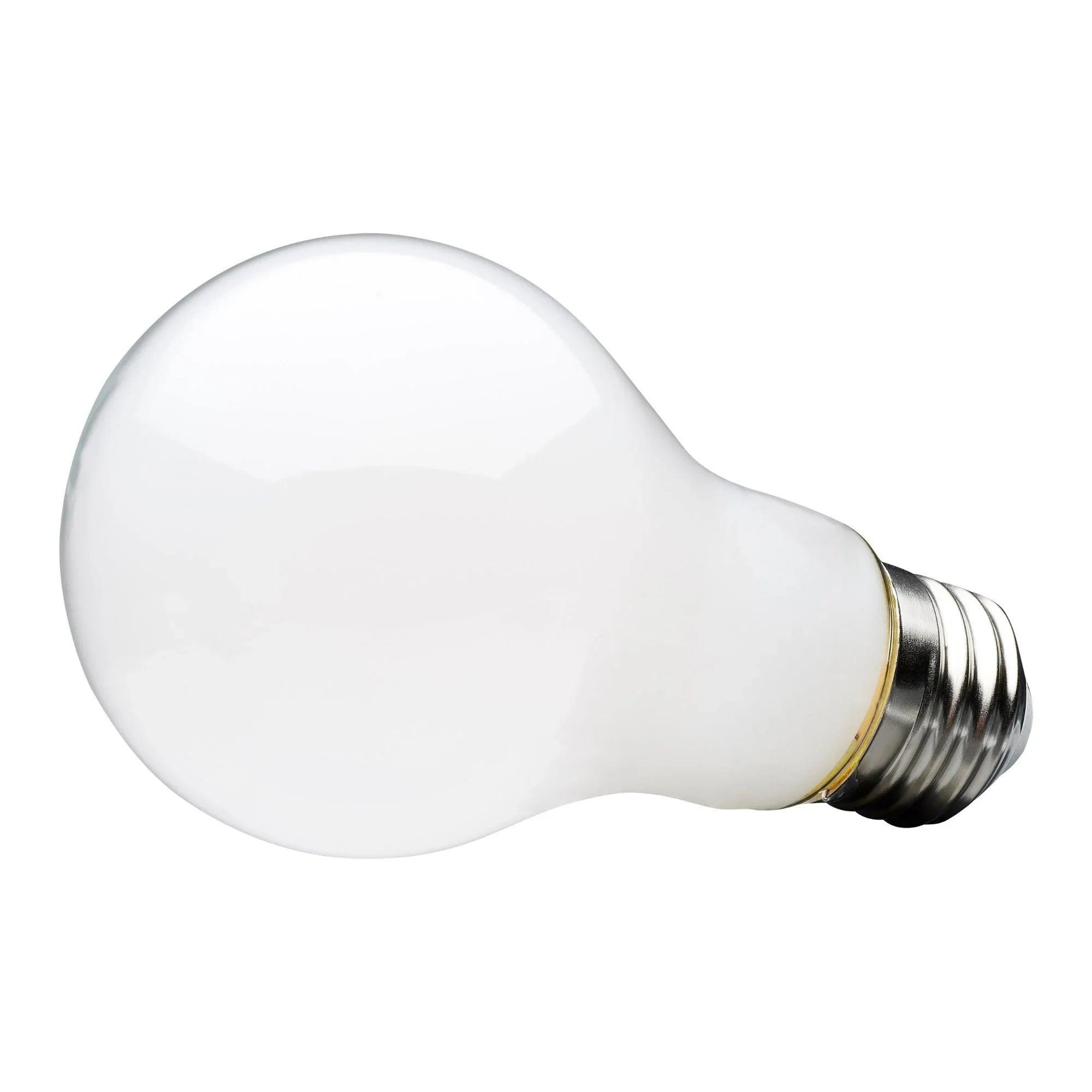 A19 LED Bulb, 60W Equal, 8 Watts, 800 Lumens, 3000K, E26 Medium Base, Frosted Finish, Pack of 4