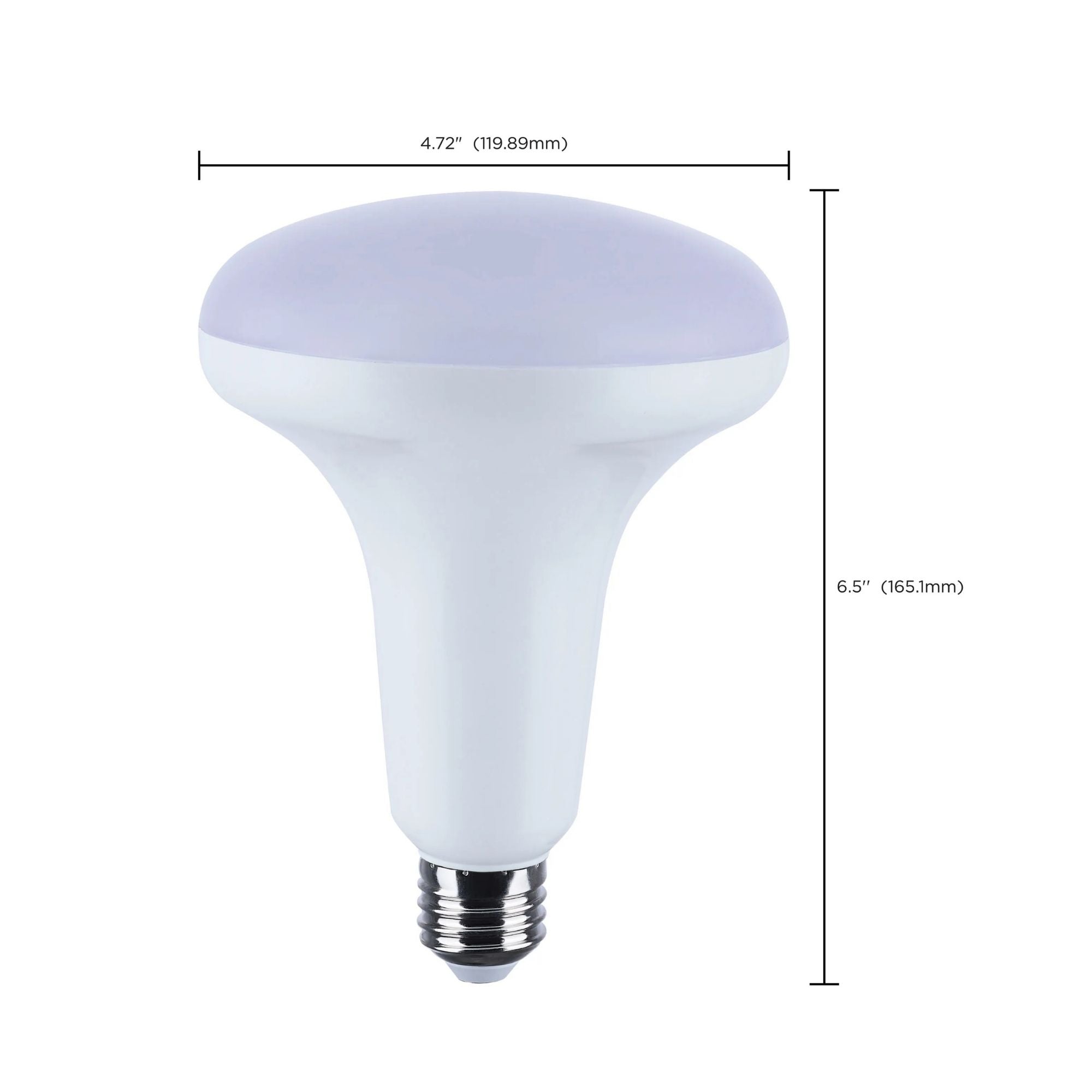 Starfish BR40 Wi-Fi Smart LED Bulb, 12W, 960 Lm, 27K-50K RGBTW, E26 Base, 120V