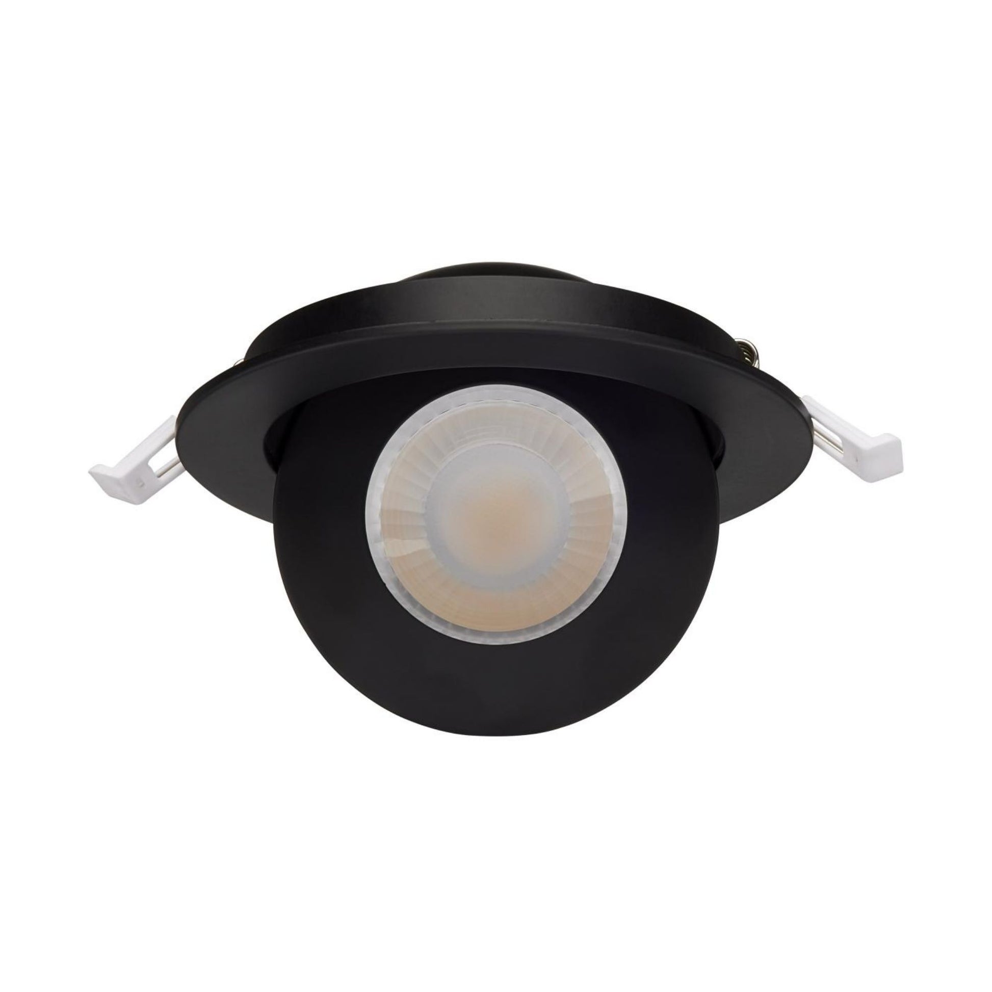 Starfish 4" Smart Gimbal LED Recessed Light, 650lm, RGB, 120-277V, Black - Bees Lighting