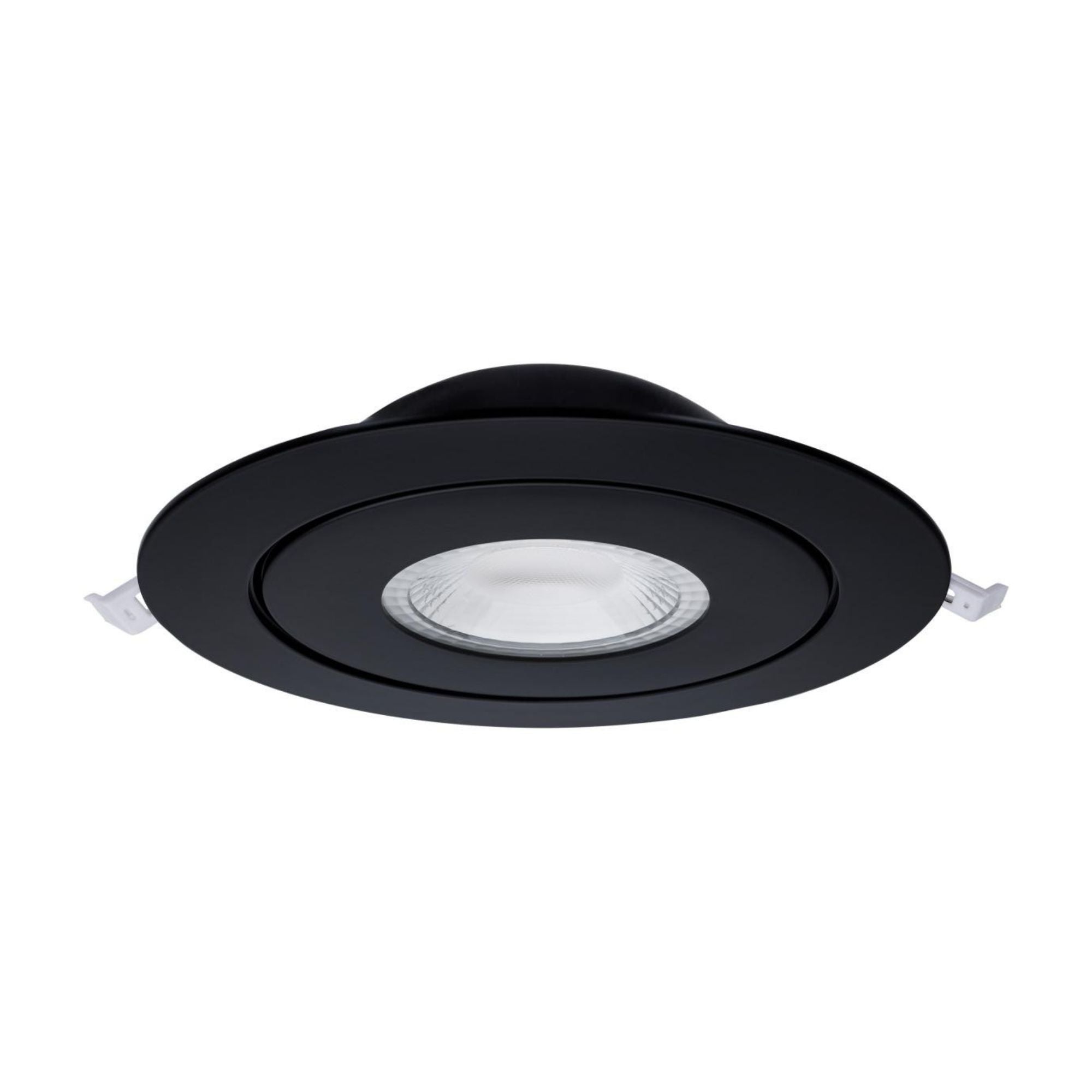 Starfish 6" Smart Gimbal LED Recessed Light, 1200lm, RGB, 120-277V, Black
