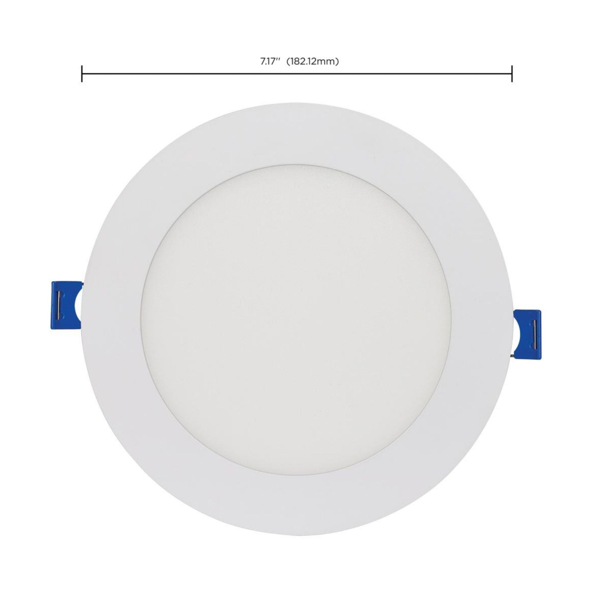 Starfish 6" Smart Slimfit LED Recessed Light, 750lm, RGB, Round Flat Trim