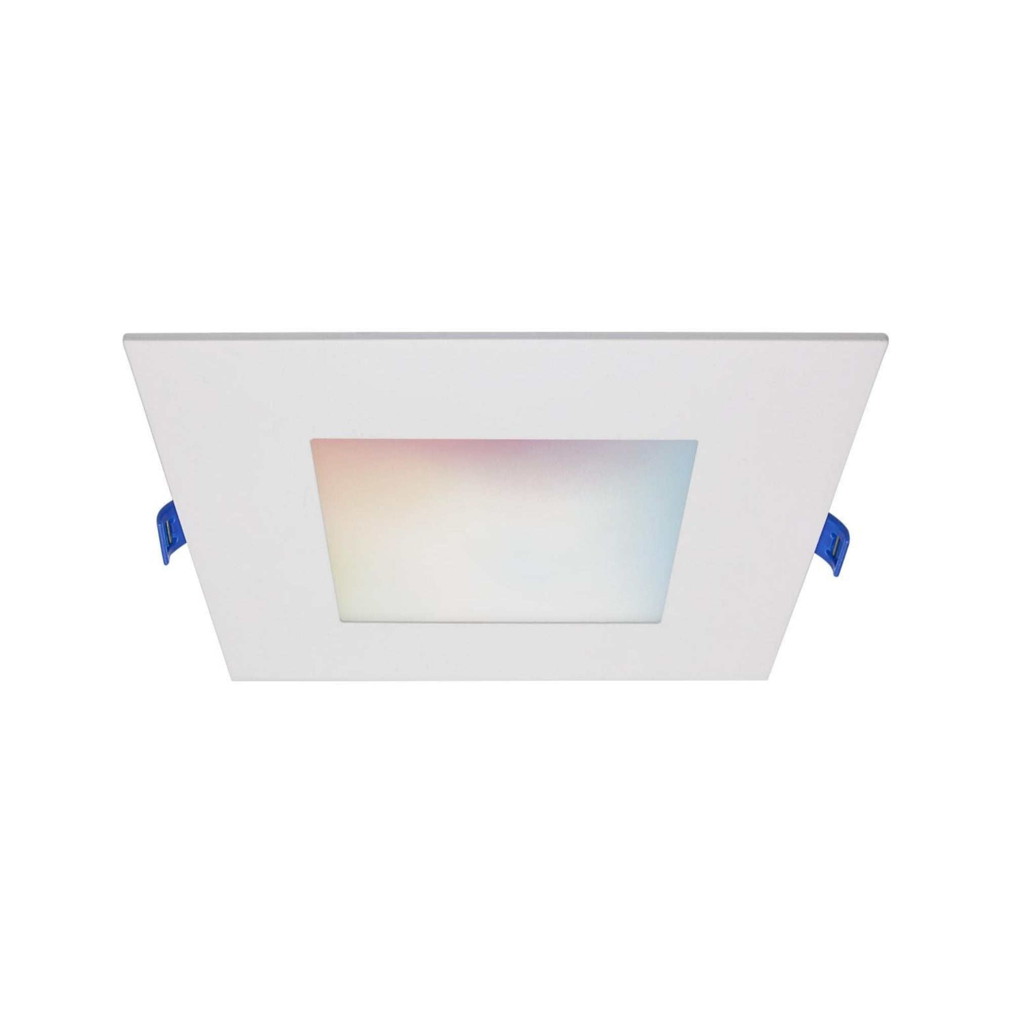 Starfish 6" Smart Slimfit LED Recessed Light, 750lm, RGB, Square Flat Trim