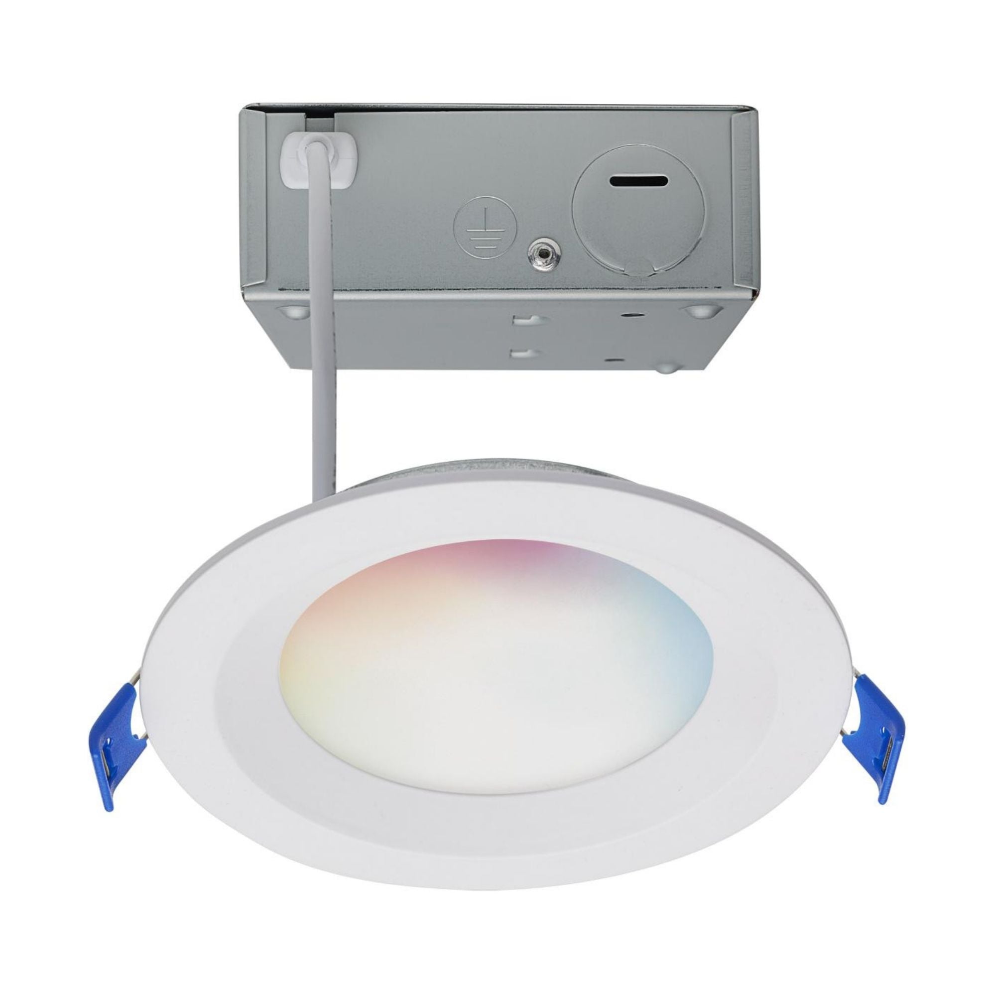 Starfish 4" Smart LED Downlight, 540lm, RGB, Round Regress Trim
