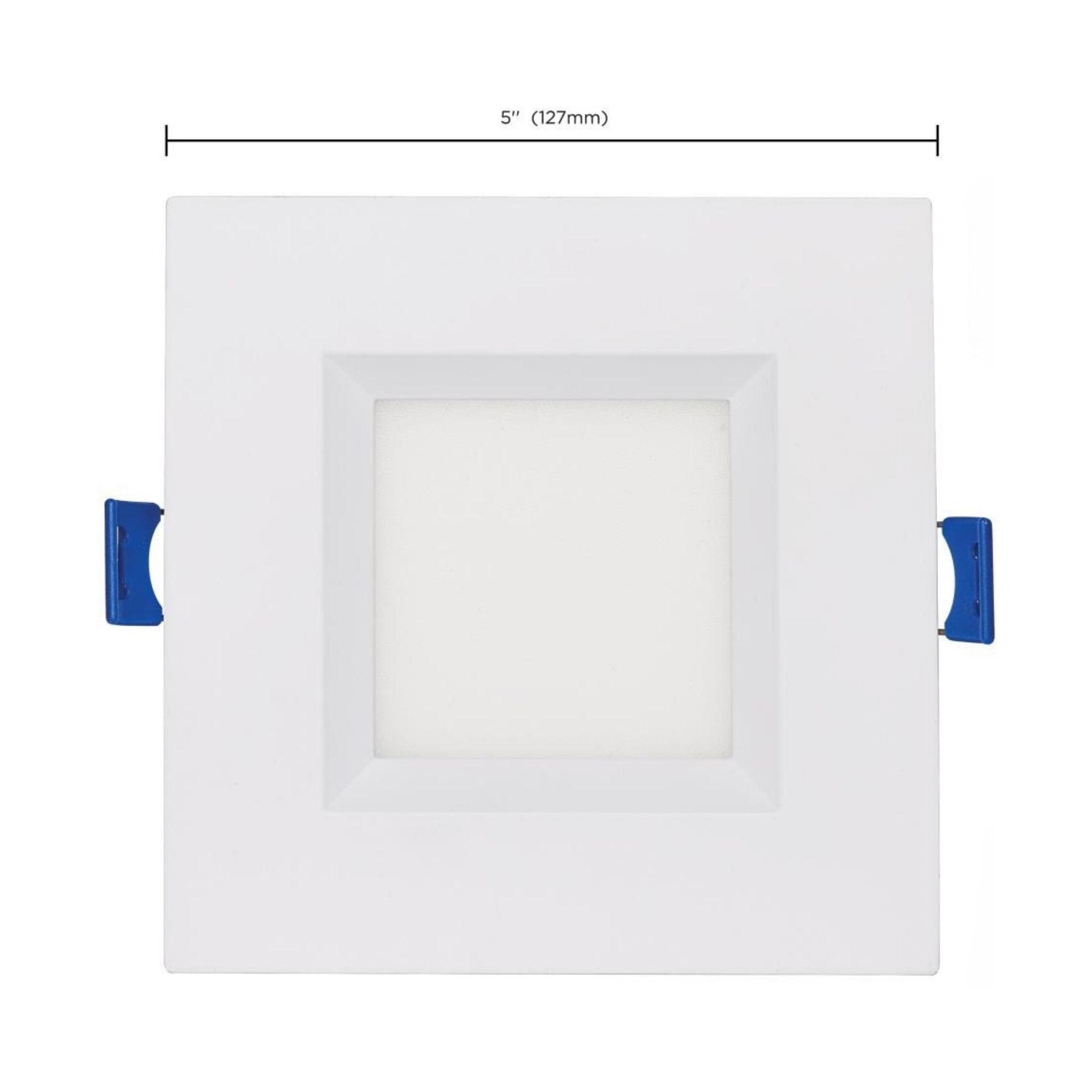 Starfish 4" Smart LED Downlight, 540lm, RGB, Square Regress Trim