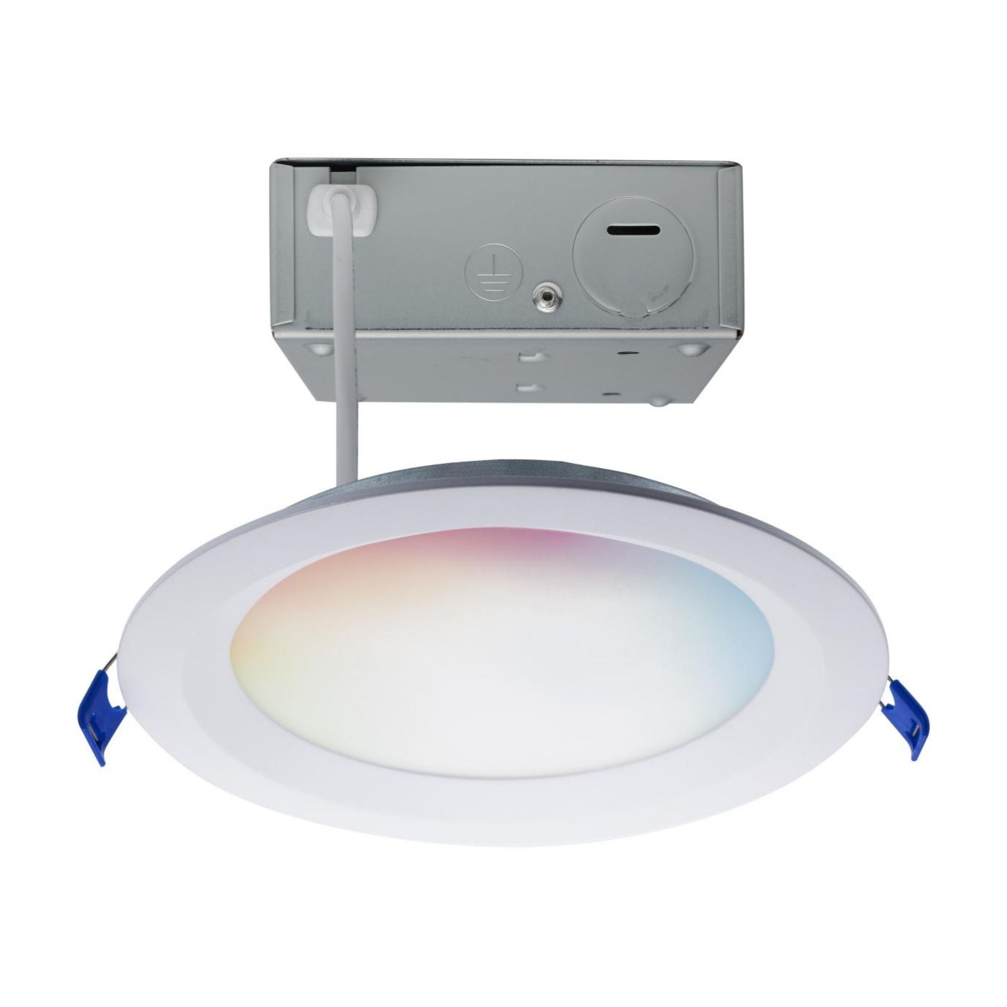 Starfish 6" Smart LED Downlight, 750lm, RGB, Round Regress Trim