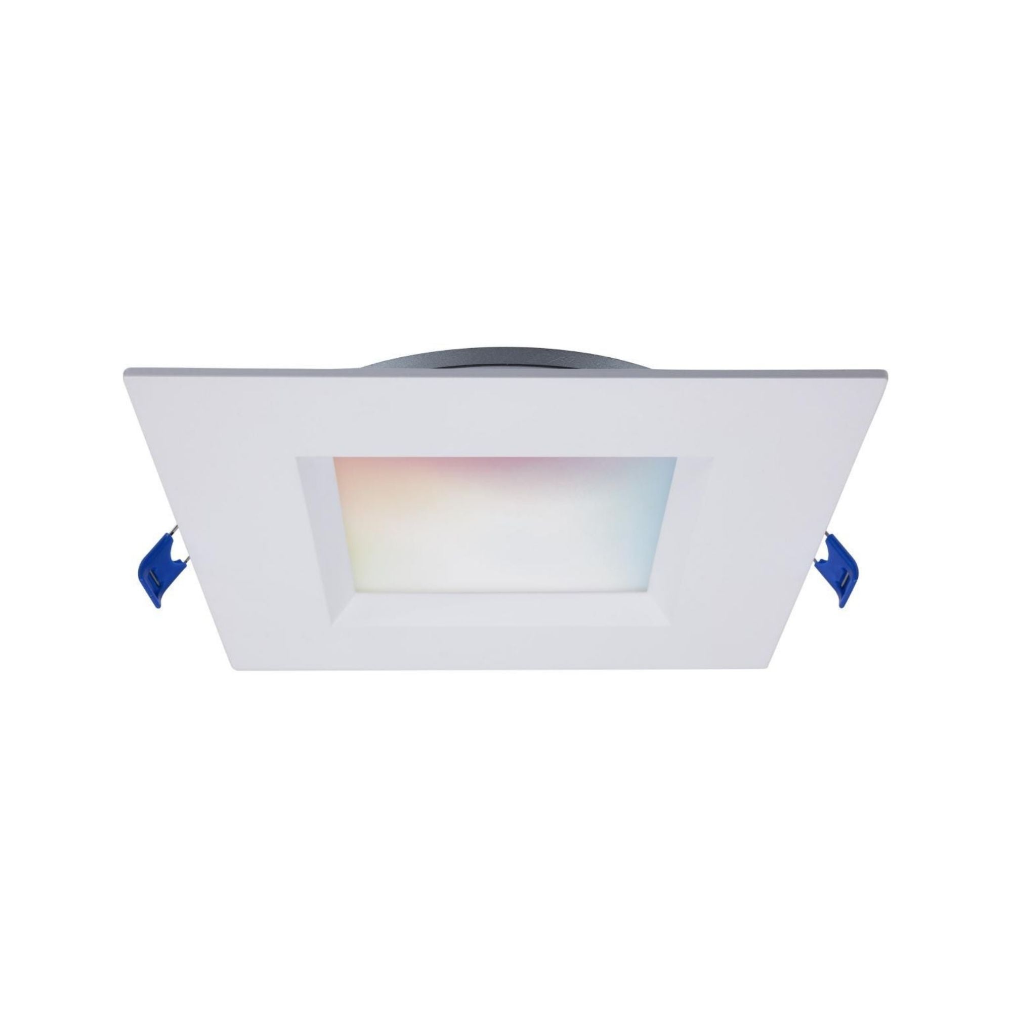 Starfish 6" Smart LED Downlight, 750lm, RGB, Square Regress Trim