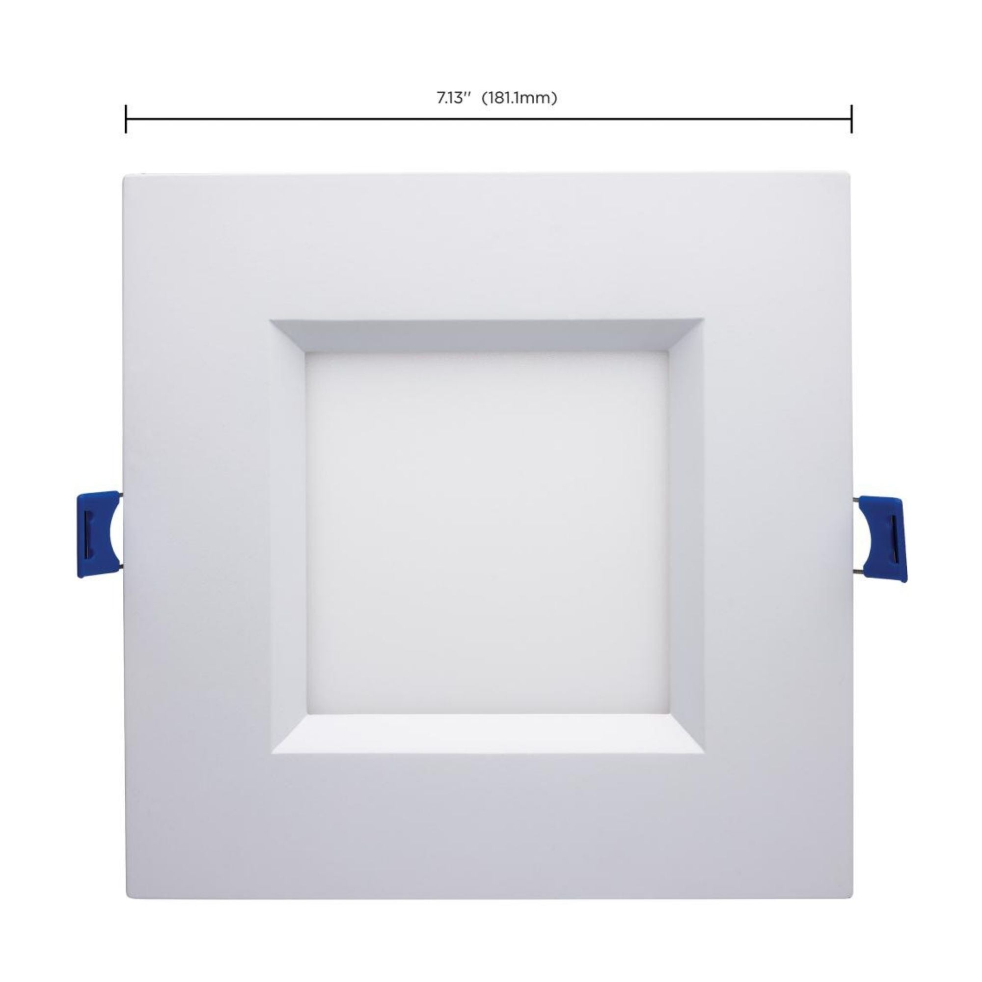 Starfish 6" Smart LED Downlight, 750lm, RGB, Square Regress Trim