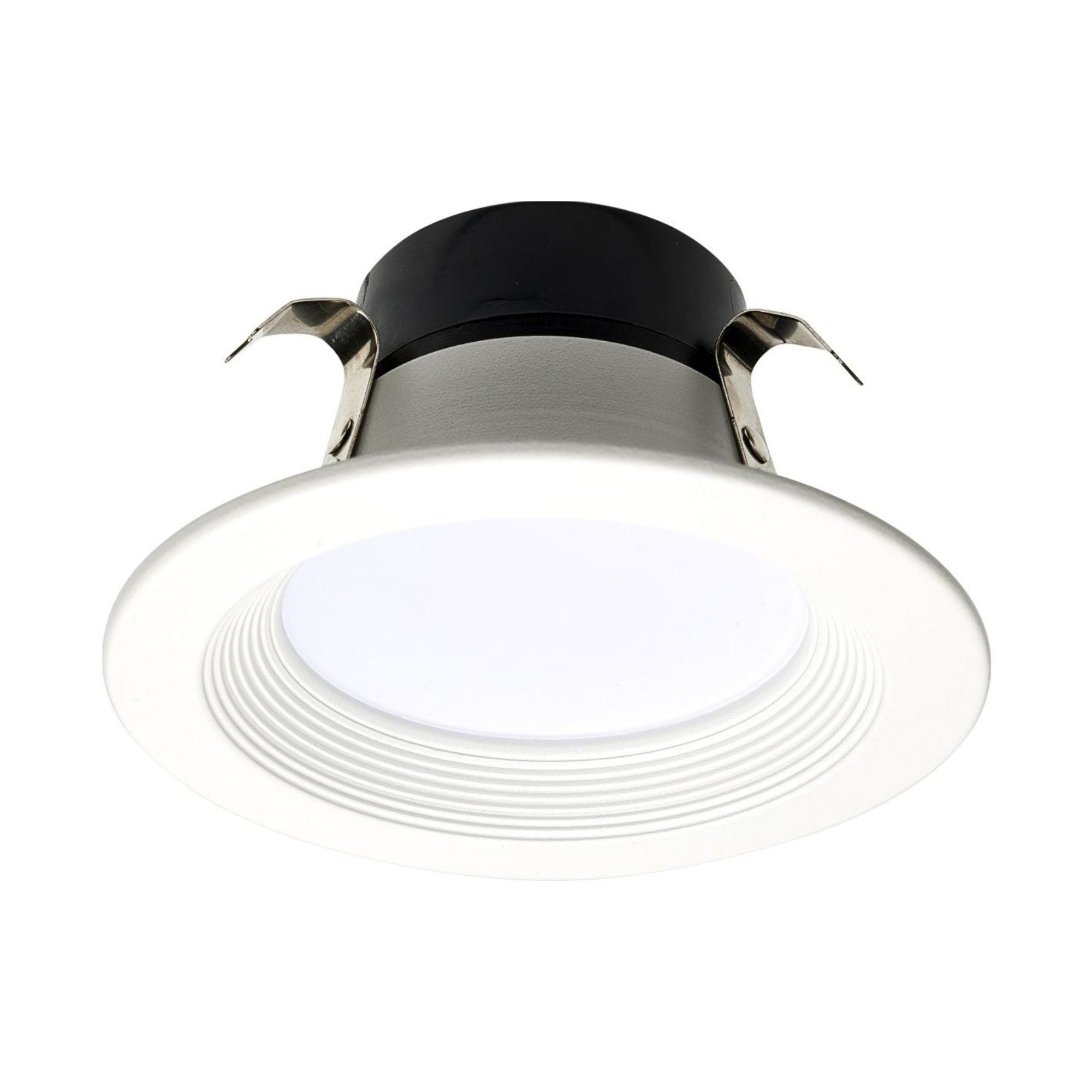 Starfish 4" Smart LED Retrofit Downlight, 650lm, RGB, Round Baffle Trim