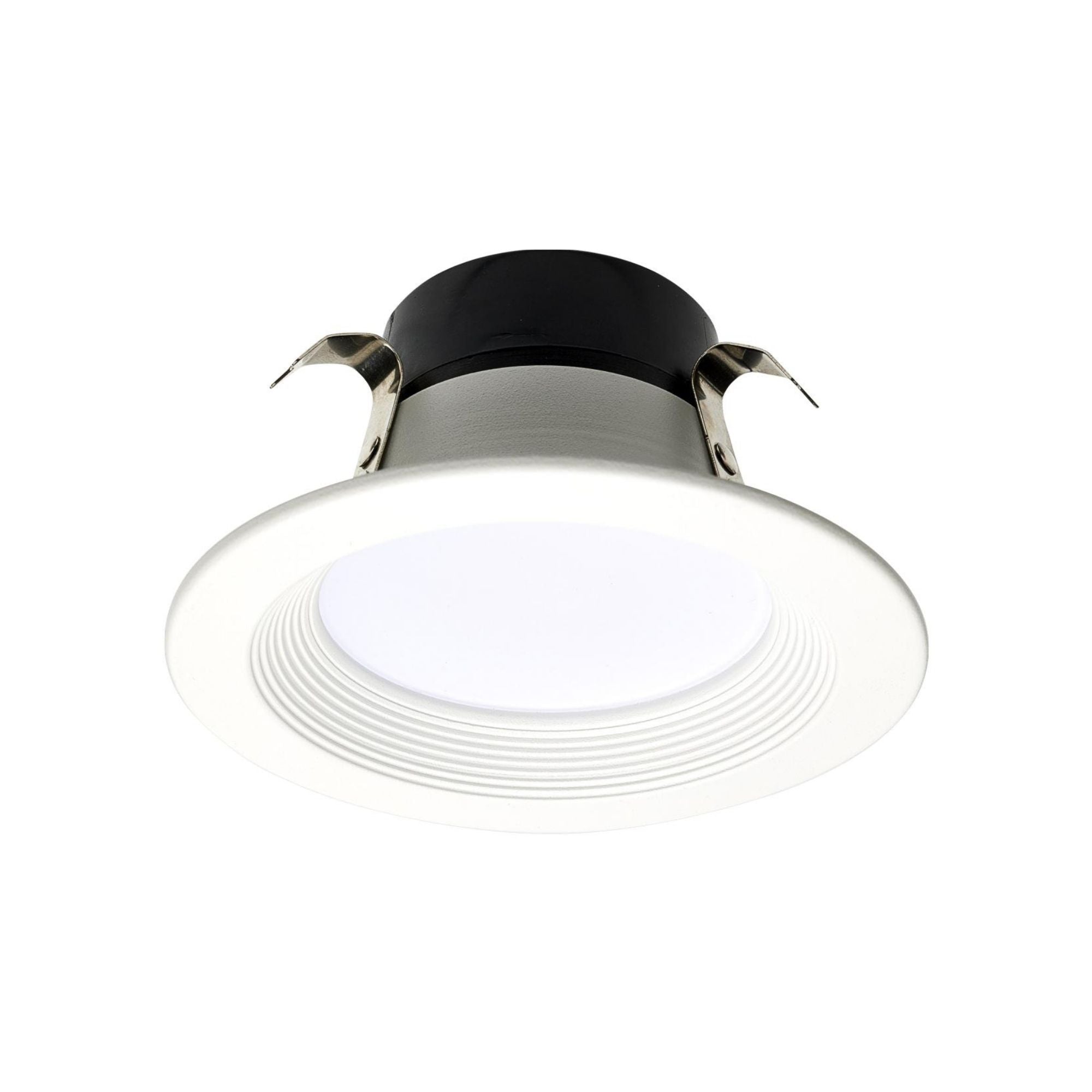 Starfish 4" Smart LED Retrofit Downlight, 650lm, RGB, Round Baffle Trim