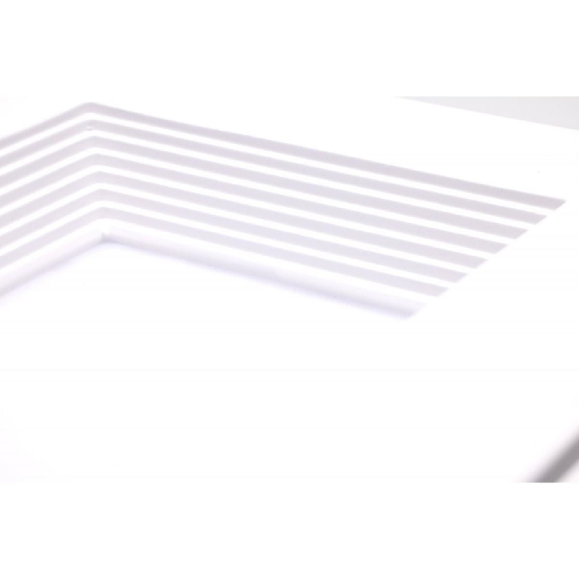 Starfish 4" Smart LED Retrofit Downlight, 650lm, RGB, Square Baffle Trim
