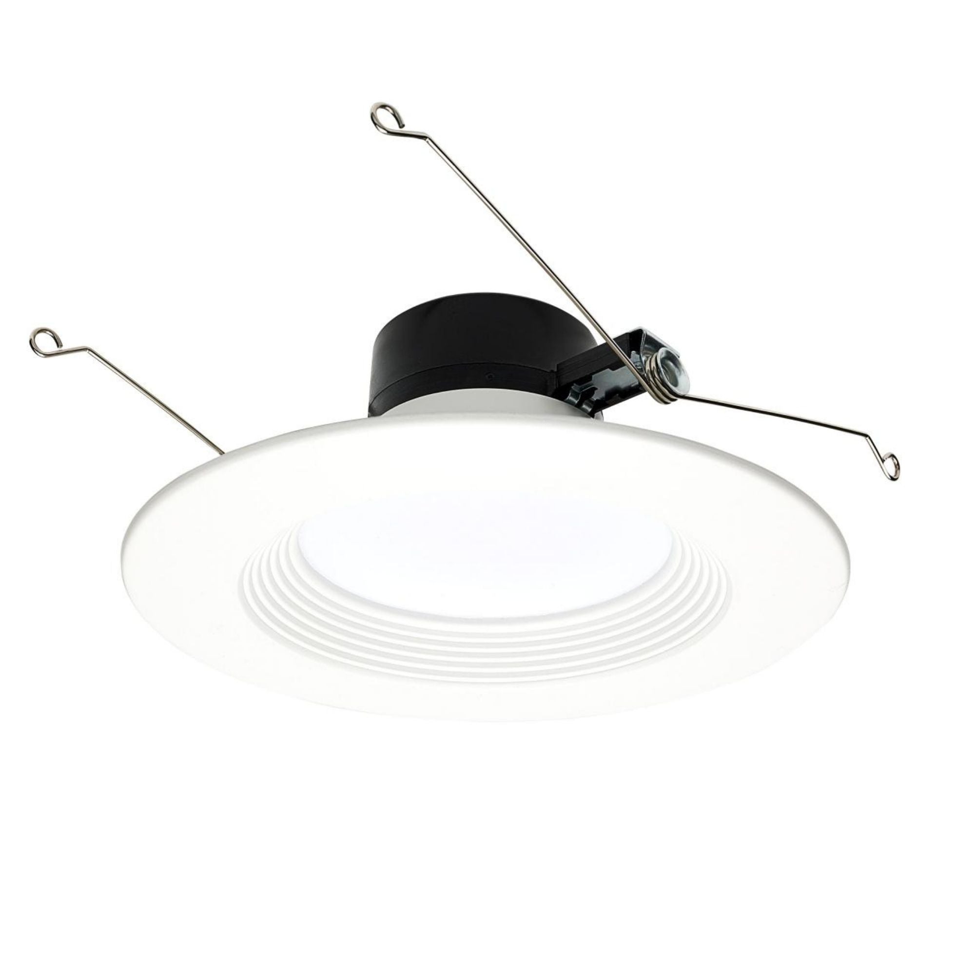 Starfish 6" Smart LED Retrofit Downlight, 850lm, RGB, Round Baffle Trim